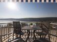 Čižići, Balcon dans l’hébergement en type apartment, avec la vue sur la mer, animaux acceptés et WiFi.