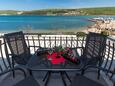 Čižići, Balcon - vue dans l’hébergement en type apartment, animaux acceptés et WiFi.