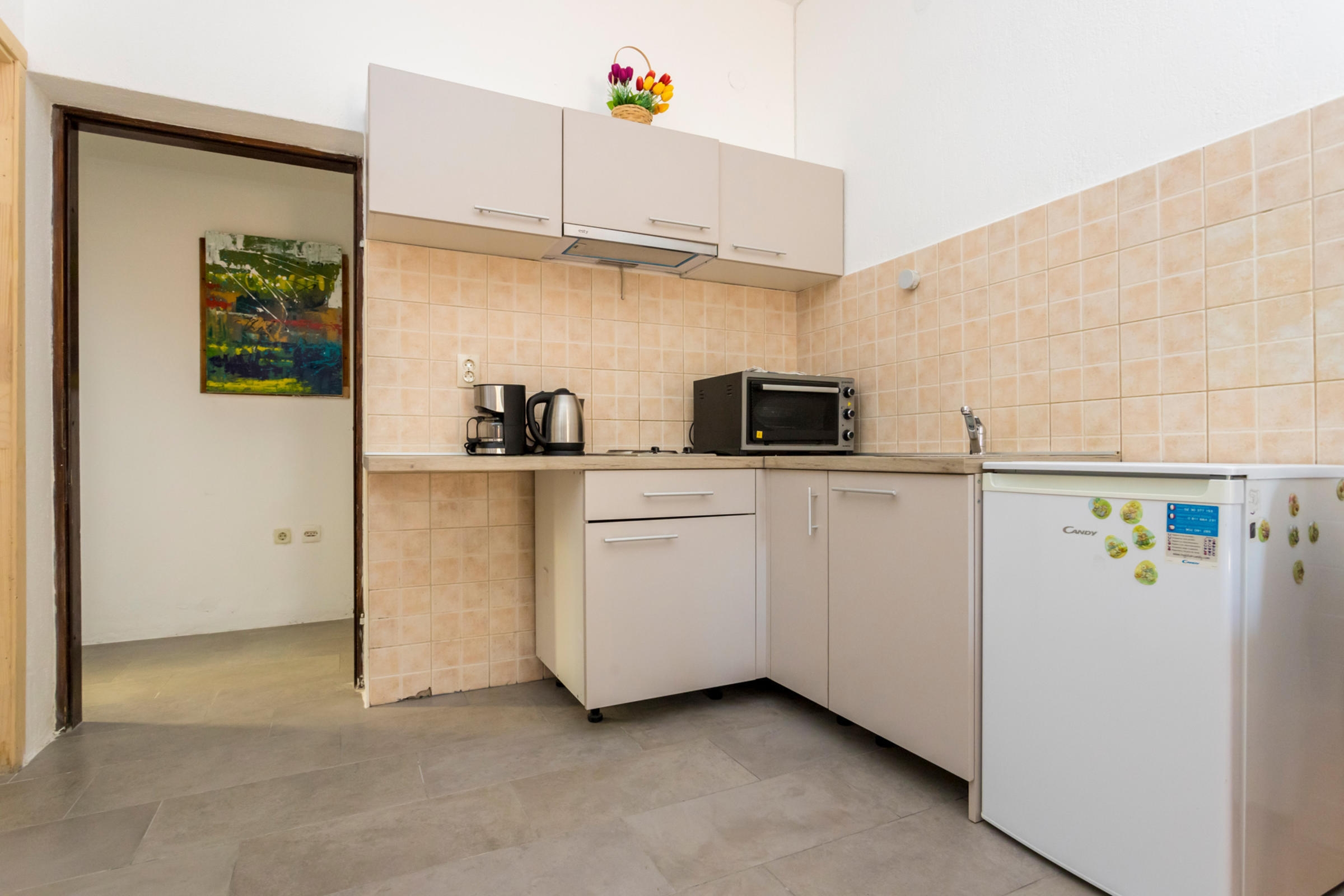 Two bedroom apartment with terrace Njivice, Krk  A-a