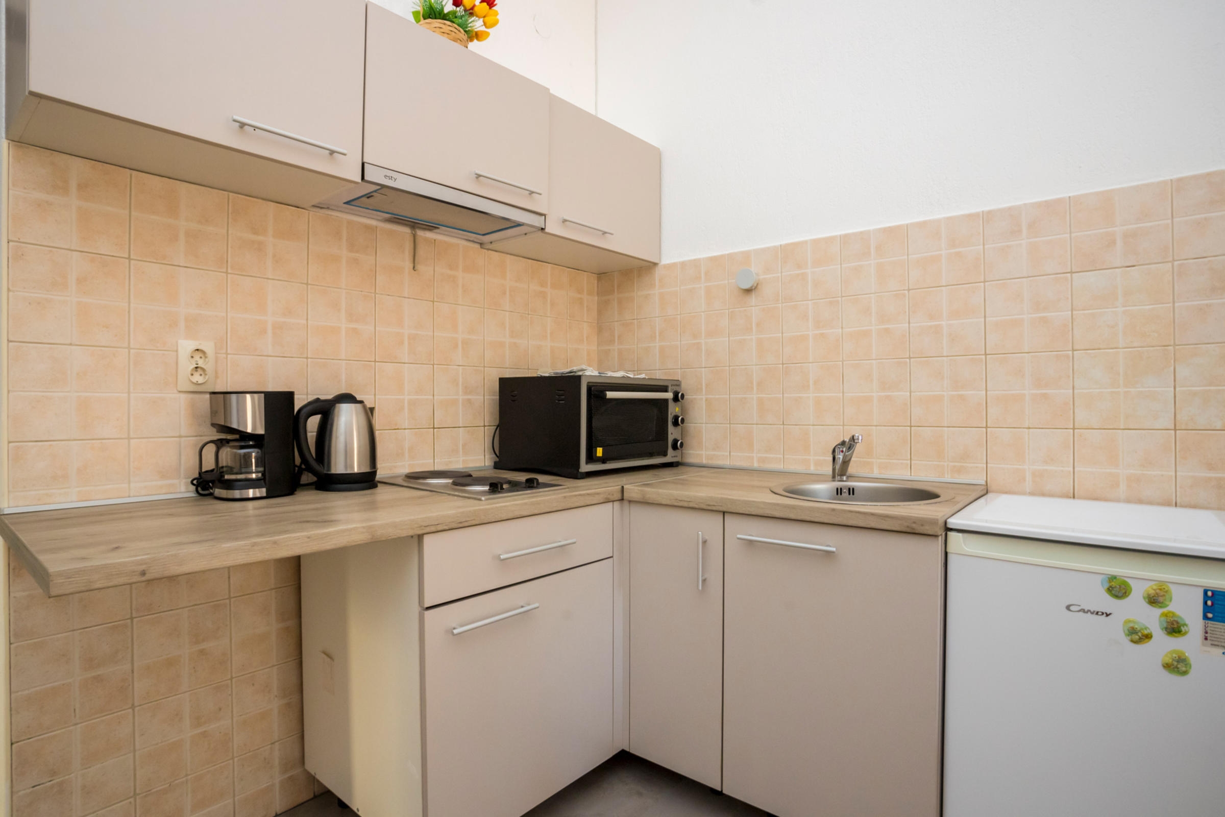 Two bedroom apartment with terrace Njivice, Krk  A-a