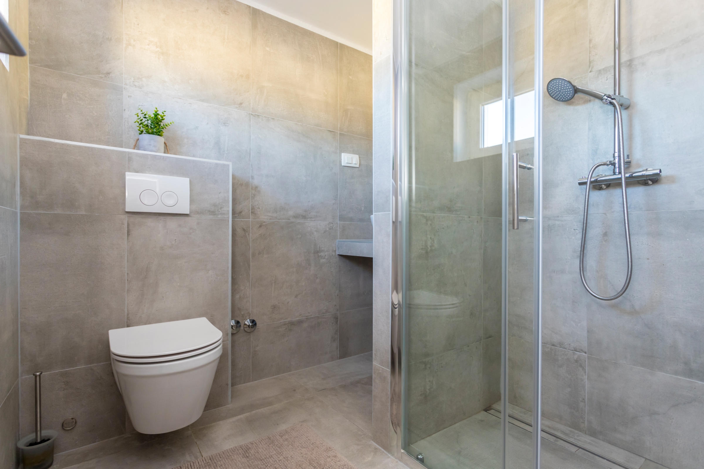 Two bedroom apartment with terrace and sea view Njivice, Krk  A-b