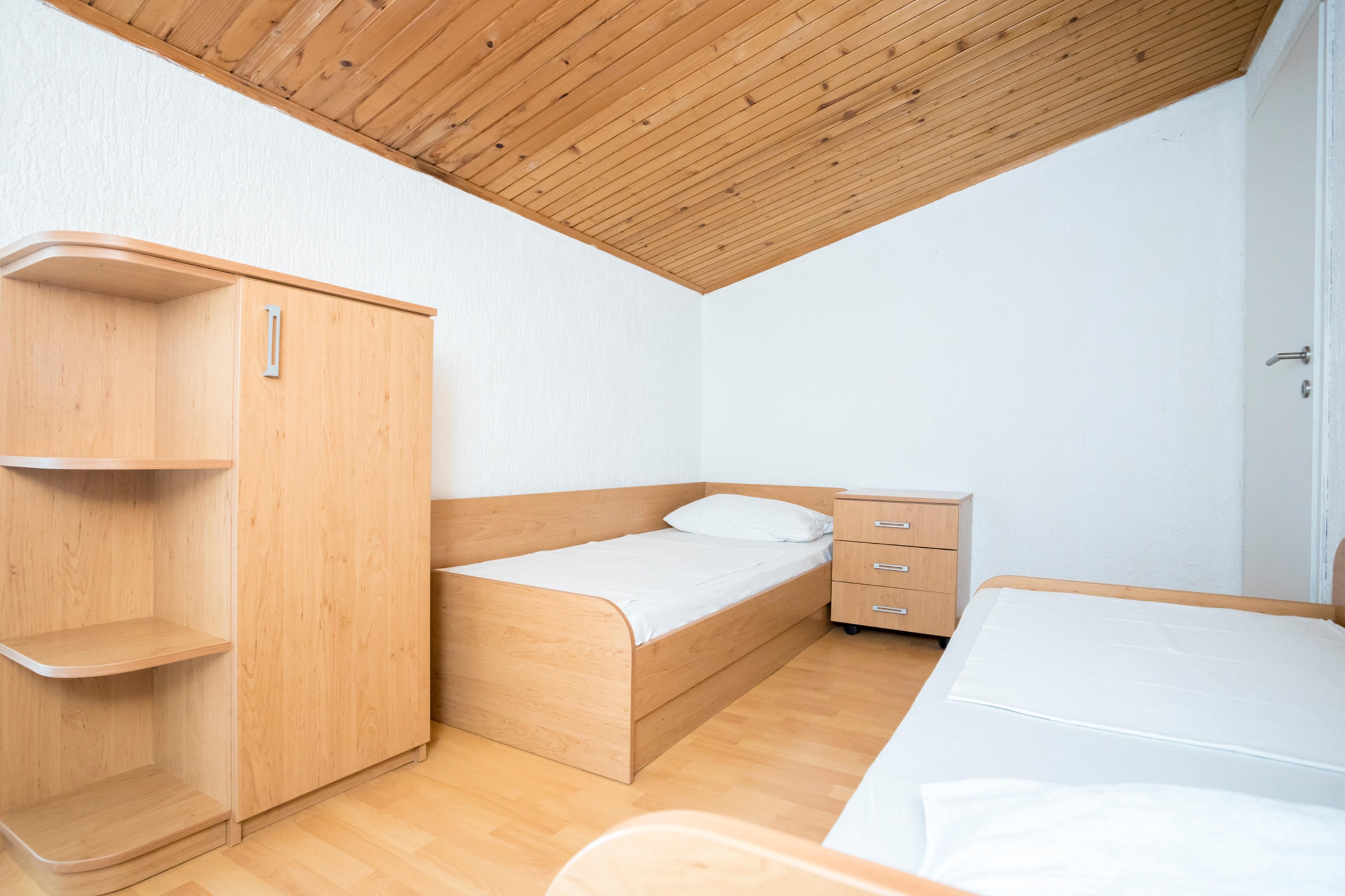 Two bedroom apartment with balcony and sea view Njivice, Krk  A-c