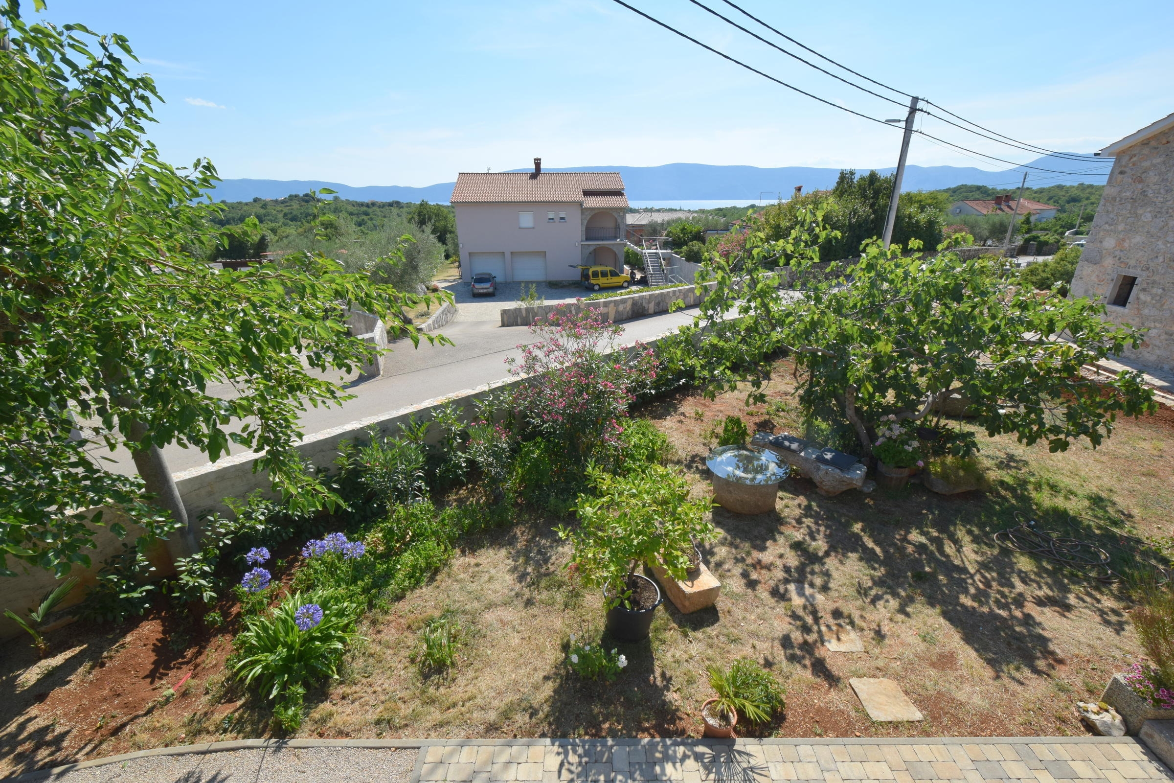Studio flat with terrace Skrbcici, Krk  AS-b