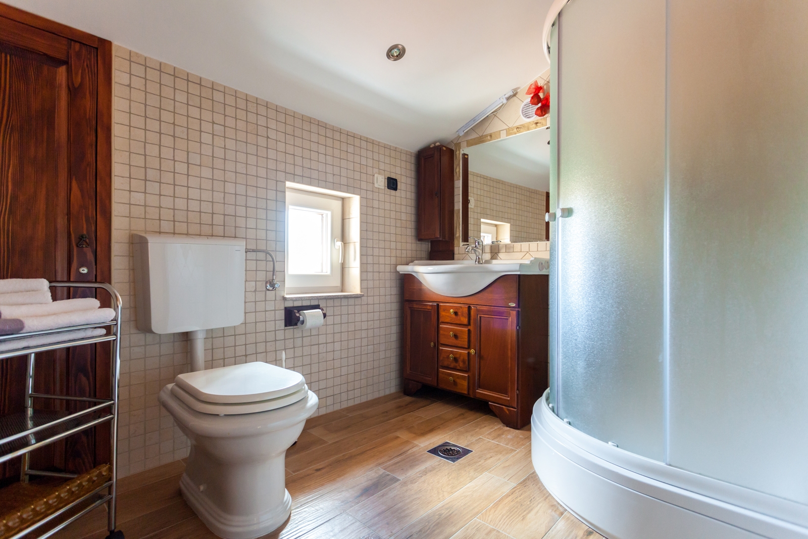 Two bedroom apartment with terrace Porat, Krk  A-a
