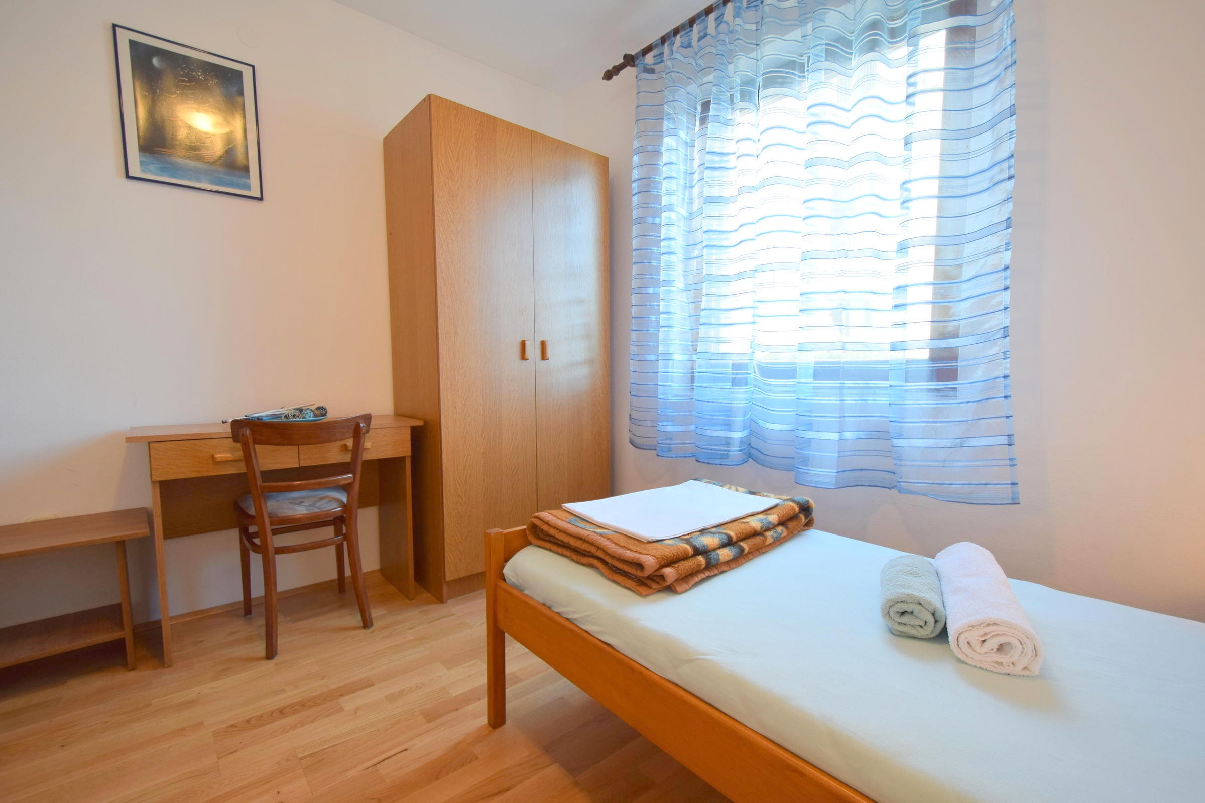 Three bedroom apartment with terrace Njivice, Krk  A-a