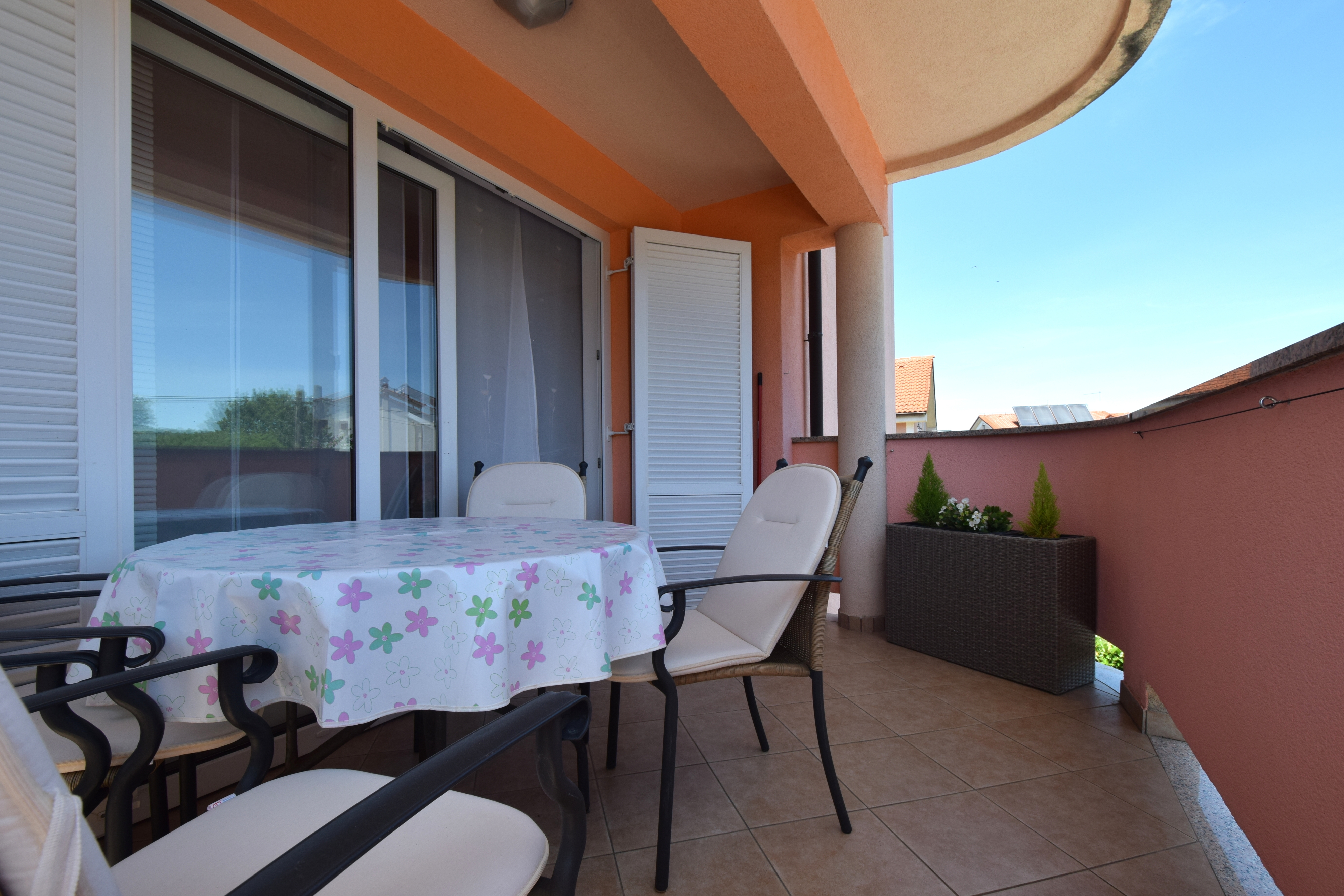 One bedroom apartment with terrace Malinska, Krk  A-a