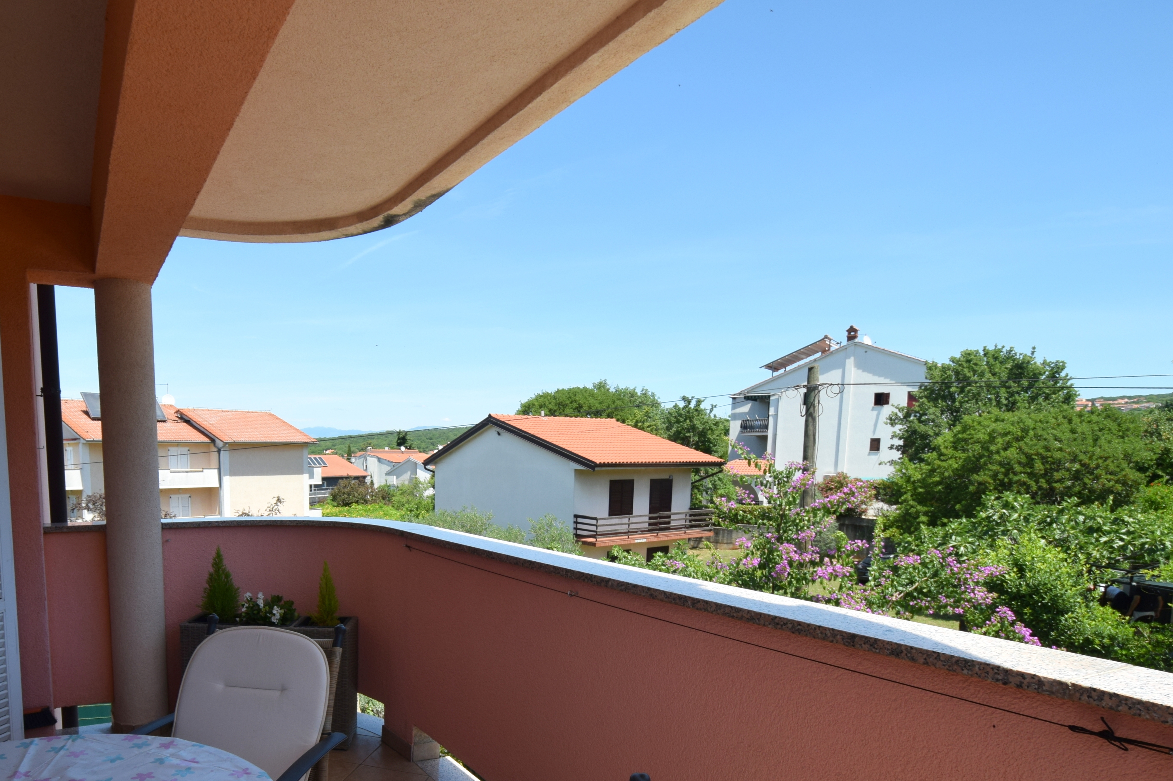 One bedroom apartment with terrace Malinska, Krk  A-a