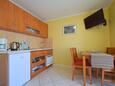 Njivice, Jídelna v ubytování typu apartment, WiFi.