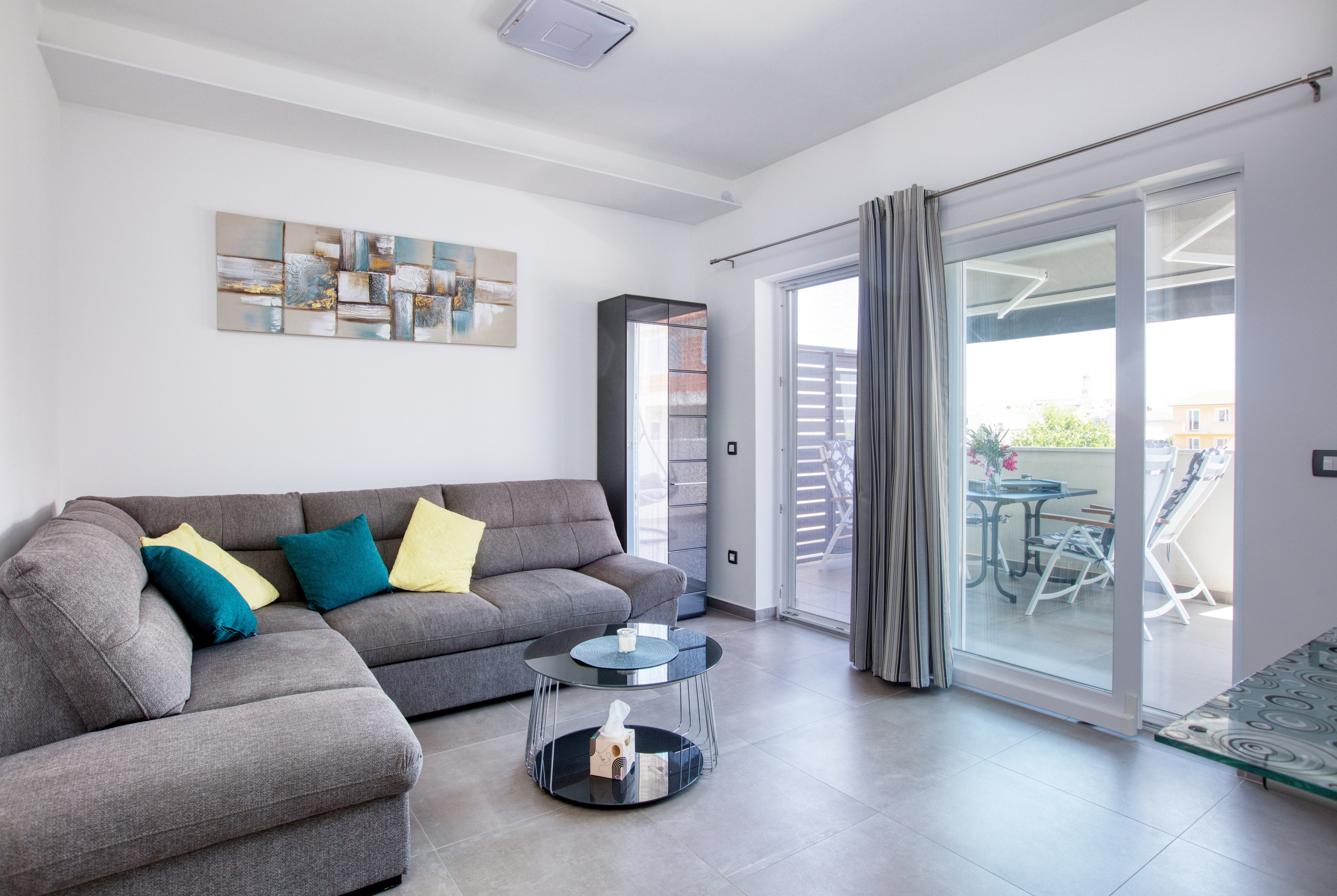 One bedroom apartment with terrace and sea view Betina, Murter (A-20450-b)