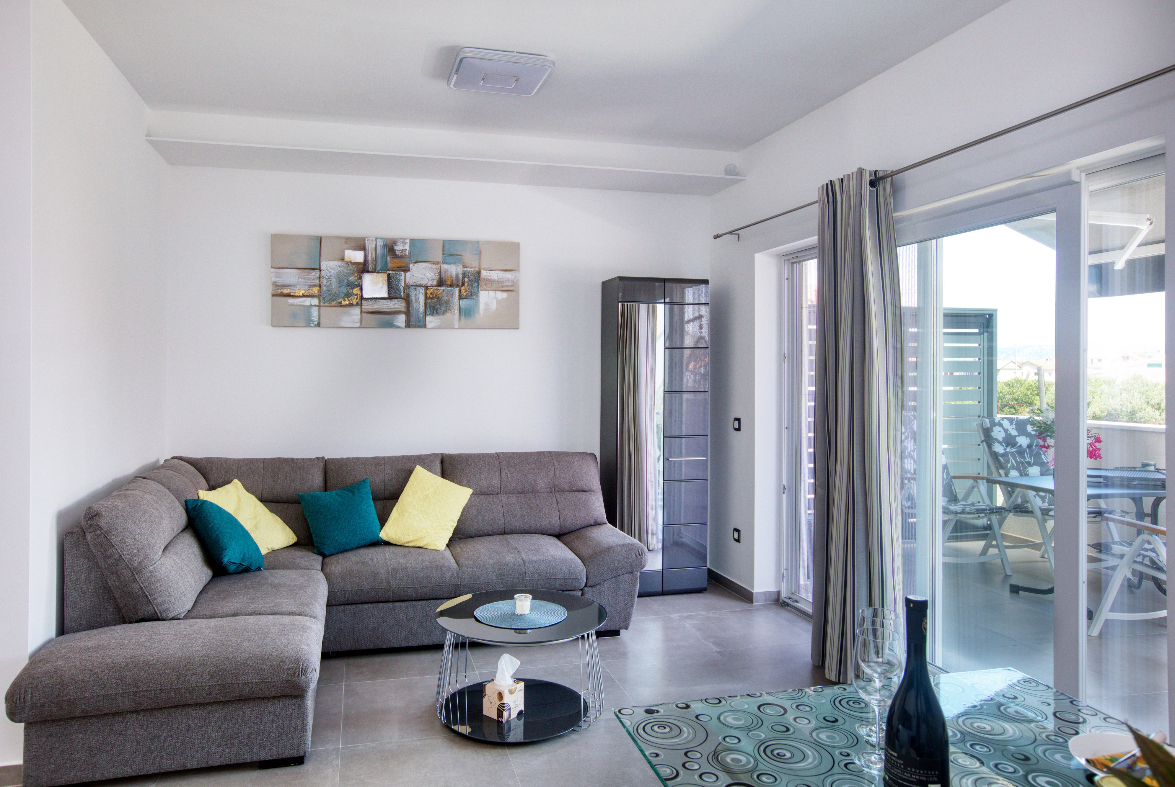 One bedroom apartment with terrace and sea view Betina, Murter (A-20450-b)