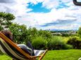 Krapina, Terrasse - vue dans l’hébergement en type house, animaux acceptés et WiFi.