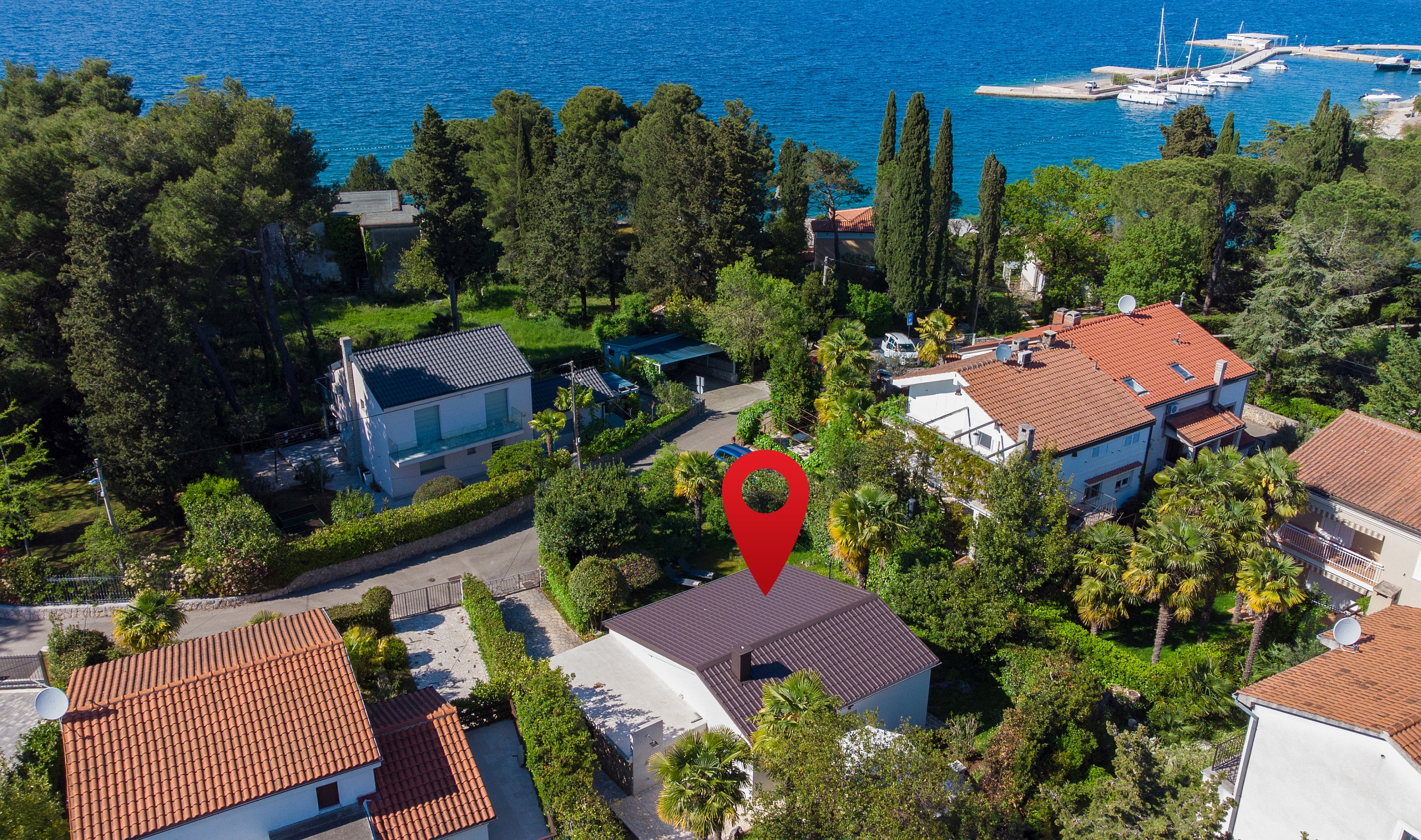 Two bedroom house with terrace Malinska, Krk (K-20454)