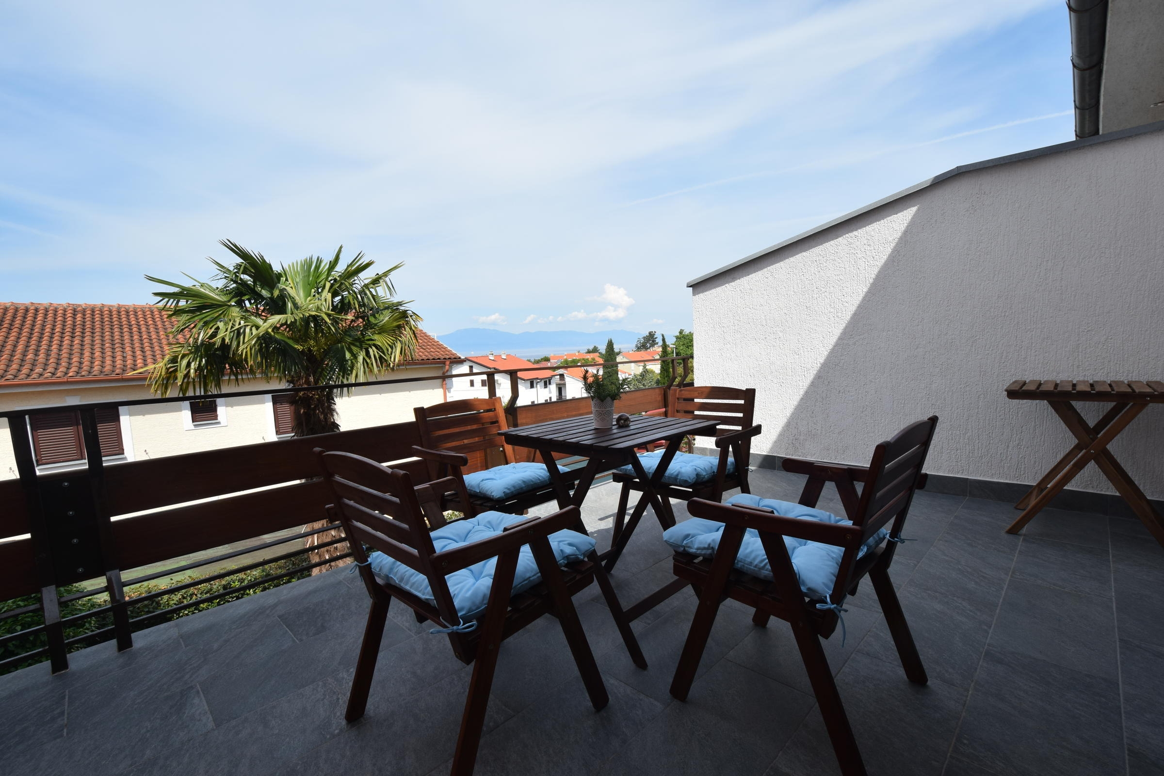 Two bedroom apartment with terrace Malinska, Krk  A-a
