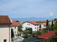 Malinska, Terrace - view in the studio-apartment, WiFi.