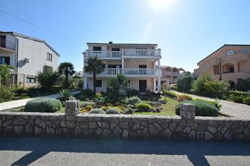 Njivice, Krk, Hébergement 20462 - Appartement avec une plage de galets.