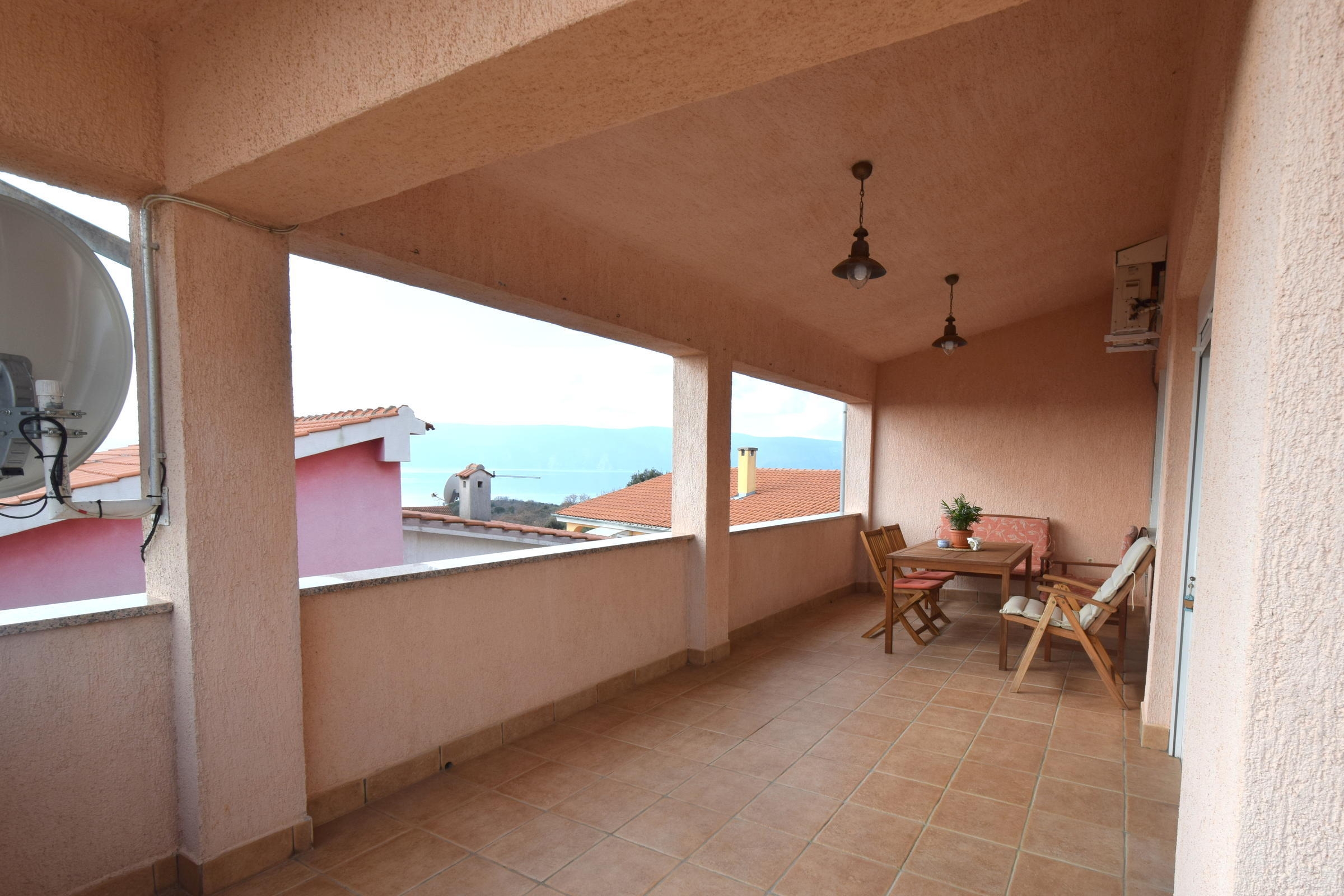 Two bedroom apartment with terrace Pinezići, Krk  A-a