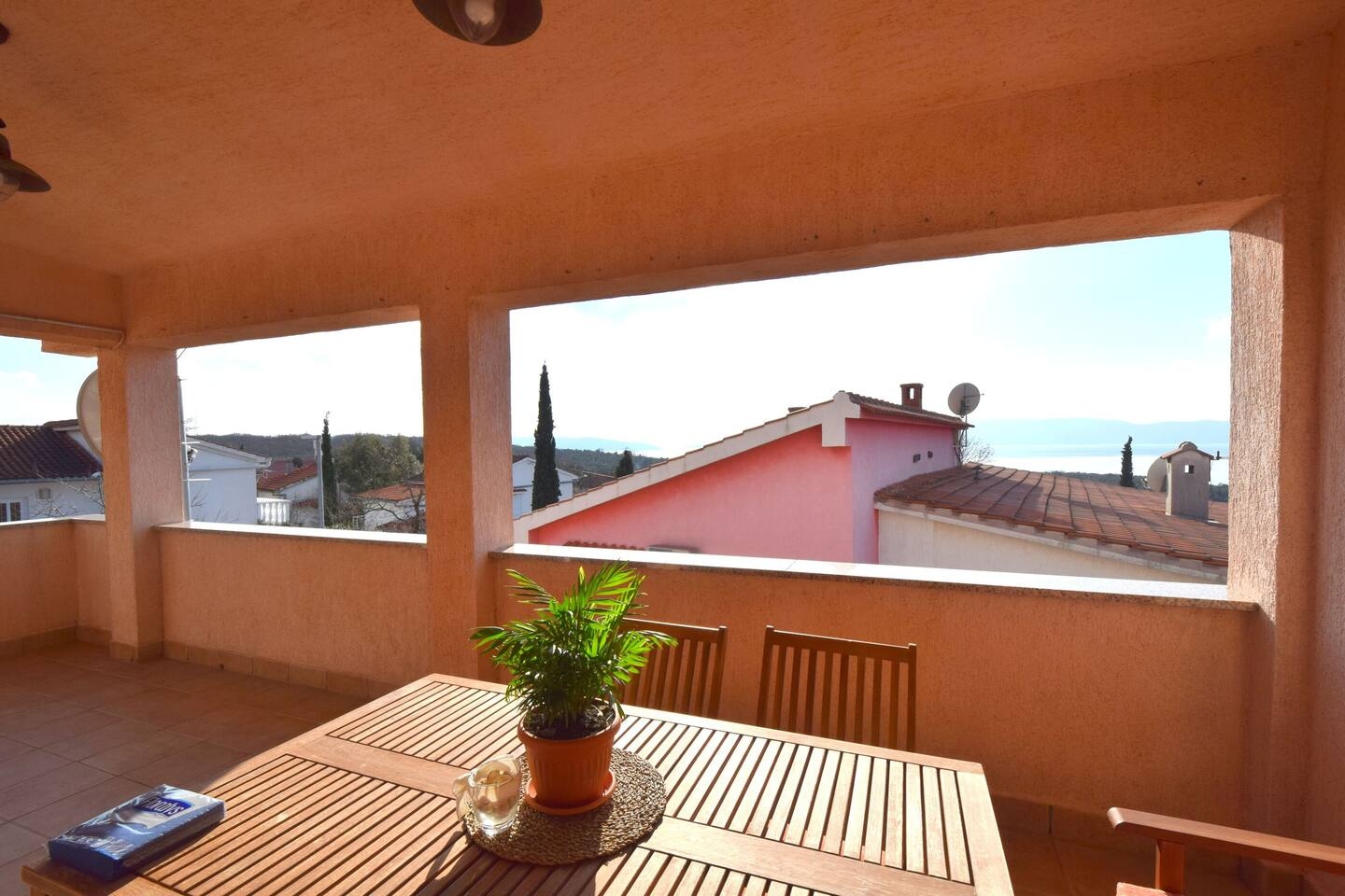 Two bedroom apartment with terrace Pinezići, Krk  A-a