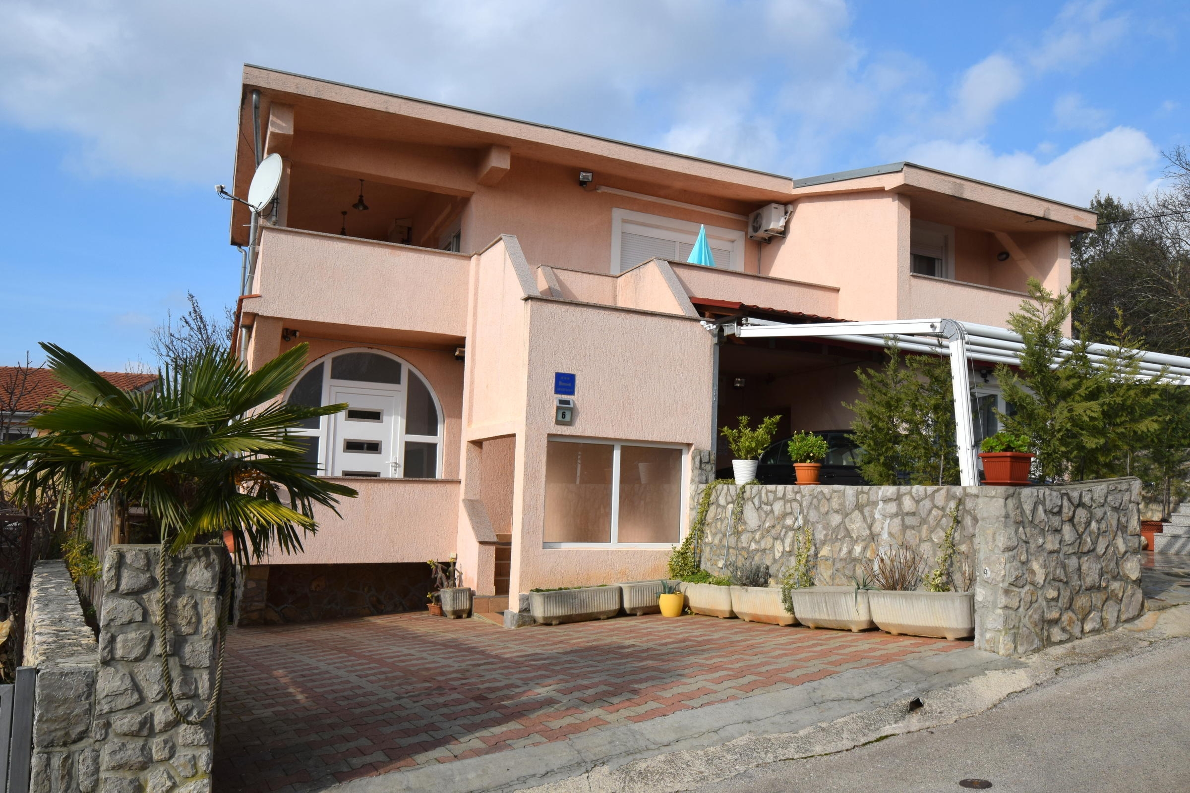 Two bedroom apartment with terrace Pinezići, Krk (A-20465-a)