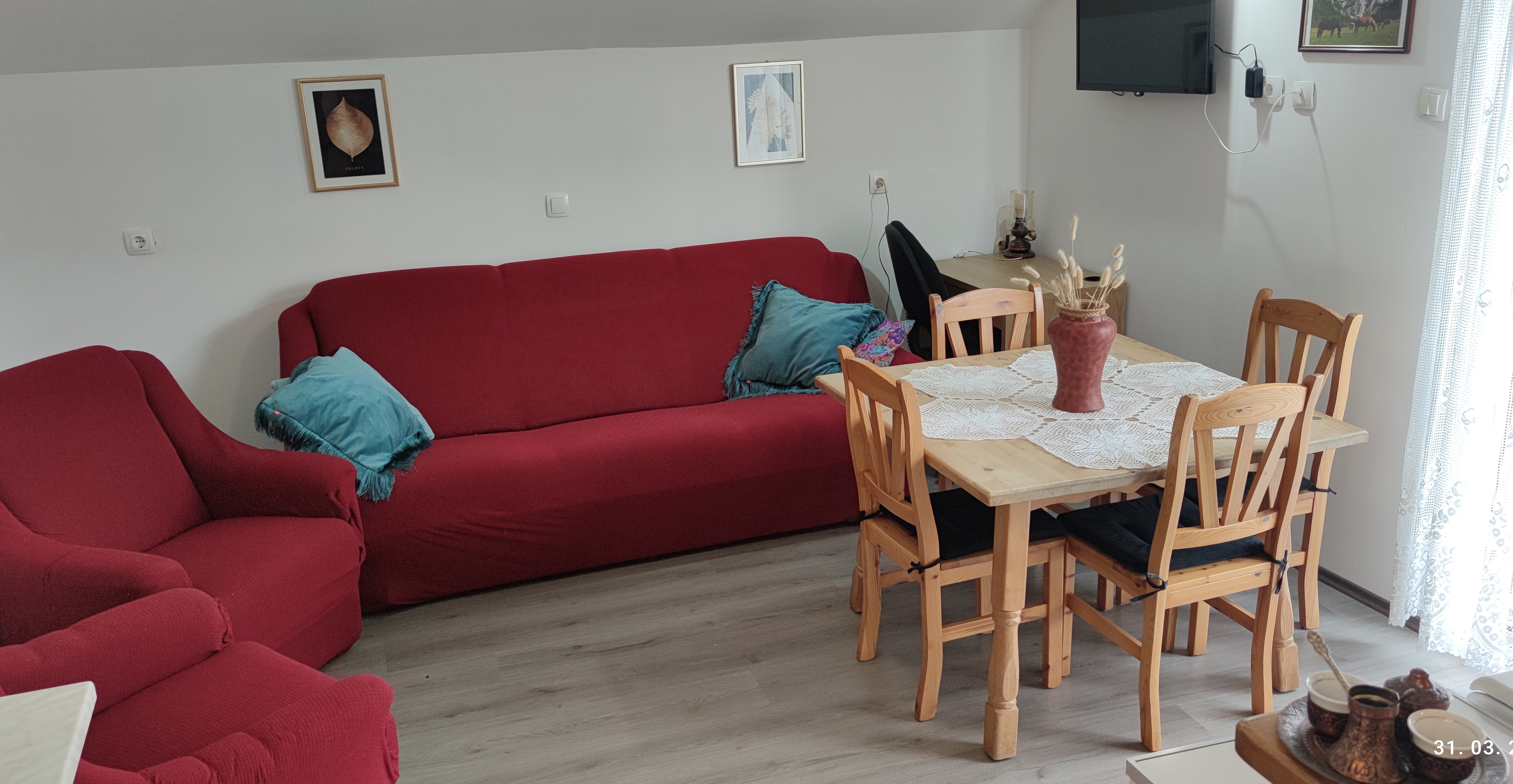 Three bedroom apartment with balcony Plaški, Velebit  A-a