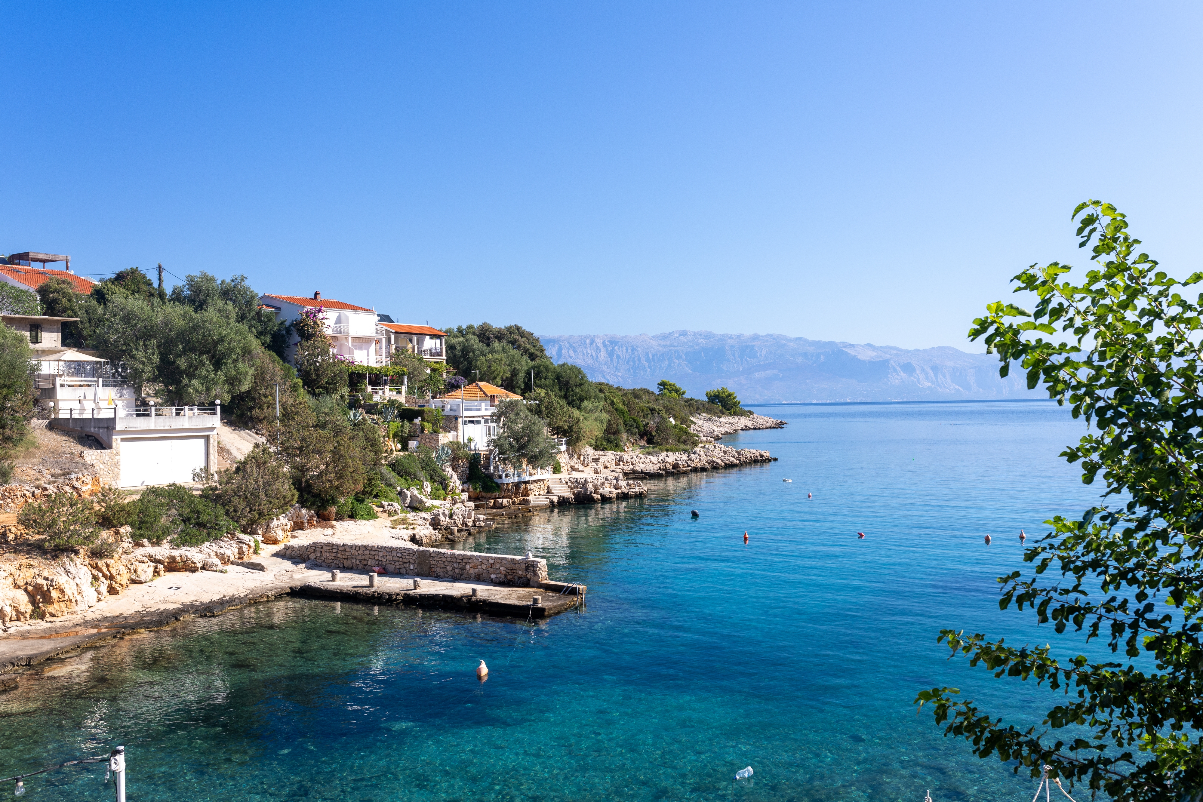 Three bedroom apartment near beach Cove Zarace (Gdinj), Hvar  A-b