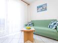 Obývací pokoj Njivice, Obývací pokoj v ubytování typu apartment, s klimatizací a WiFi.