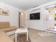Punat, Гостиная в размещении типа apartment, доступный кондиционер, Домашние животные допускаются и WiFi.