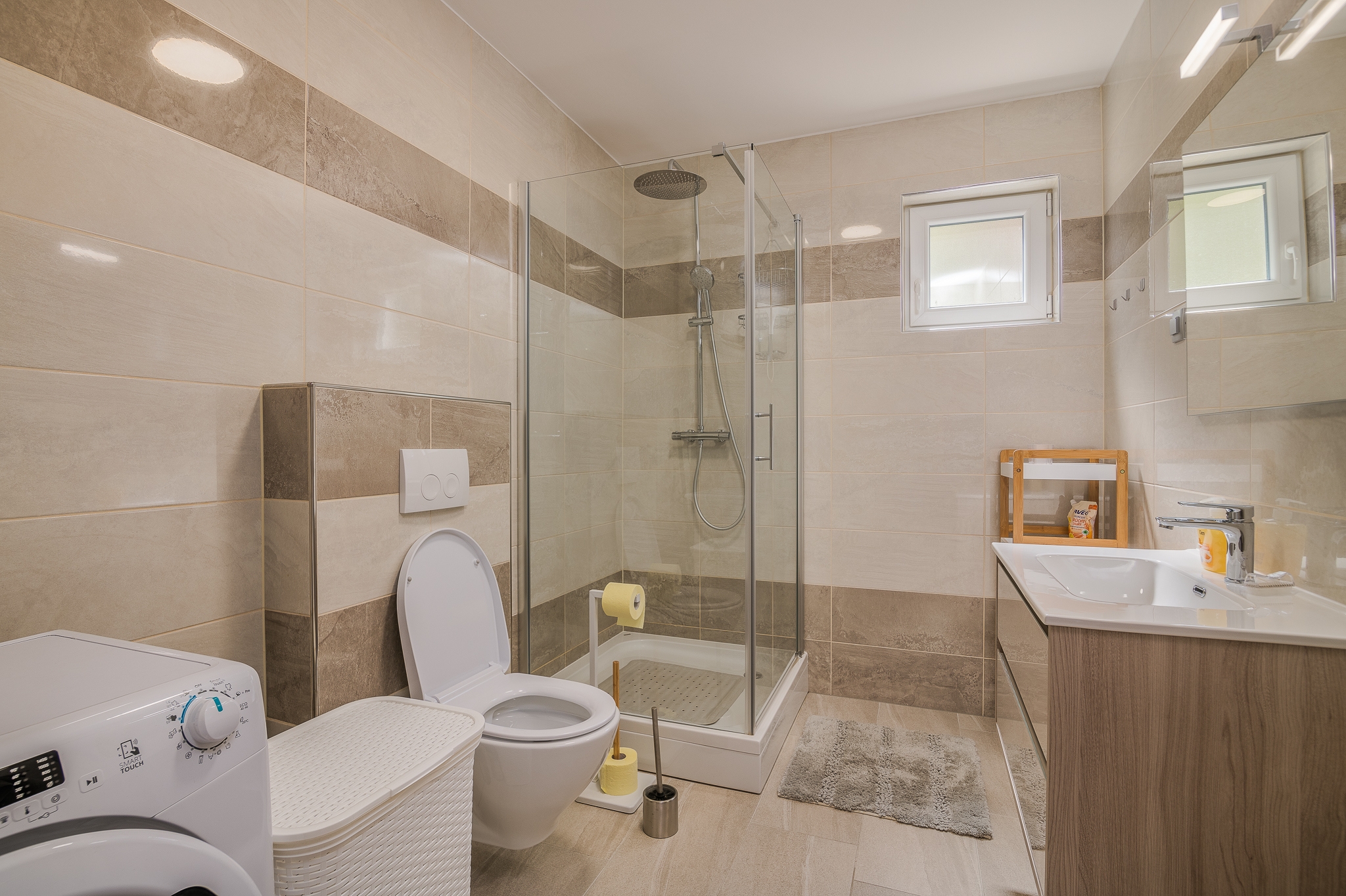 Two bedroom apartment with terrace Soline, Krk  A-a