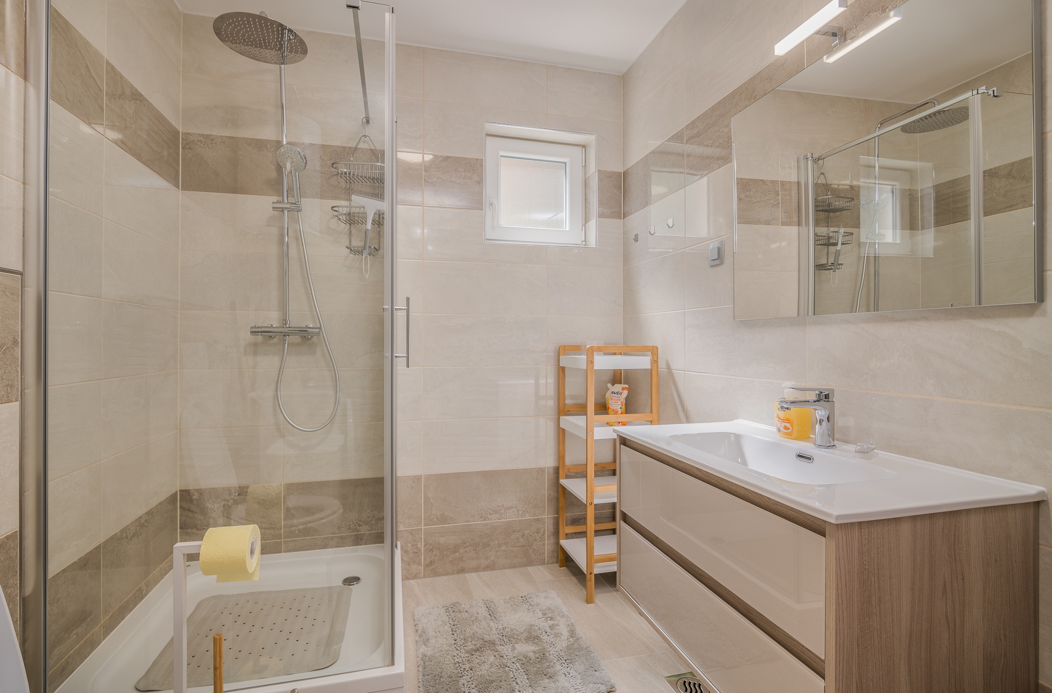 Two bedroom apartment with terrace Soline, Krk  A-a