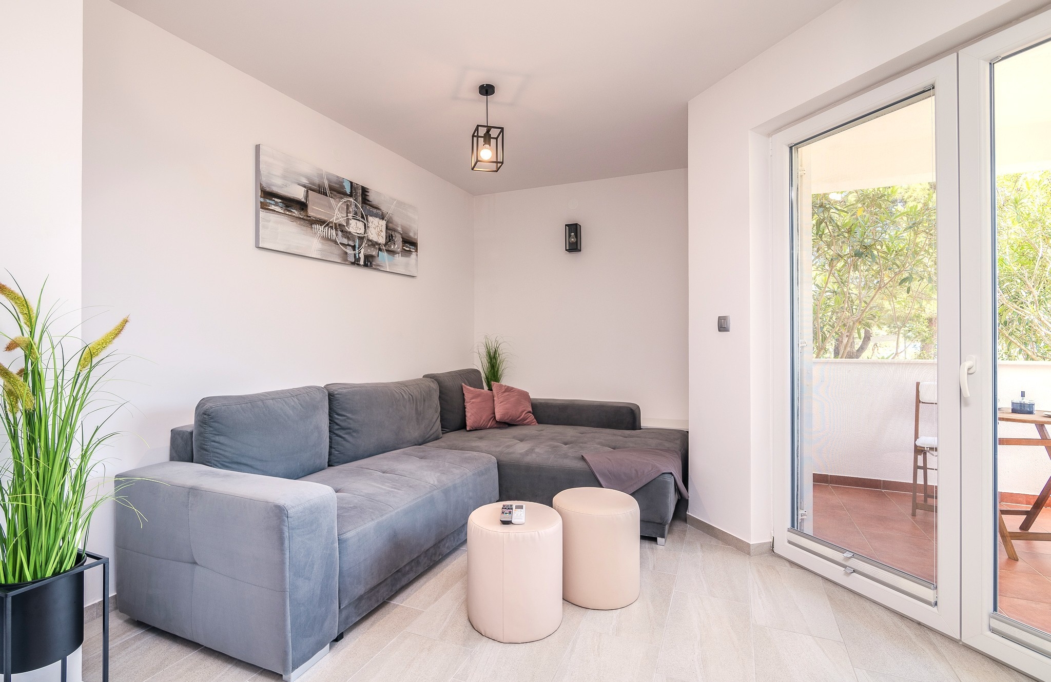 Two bedroom apartment with terrace Soline, Krk (A-20476-a)