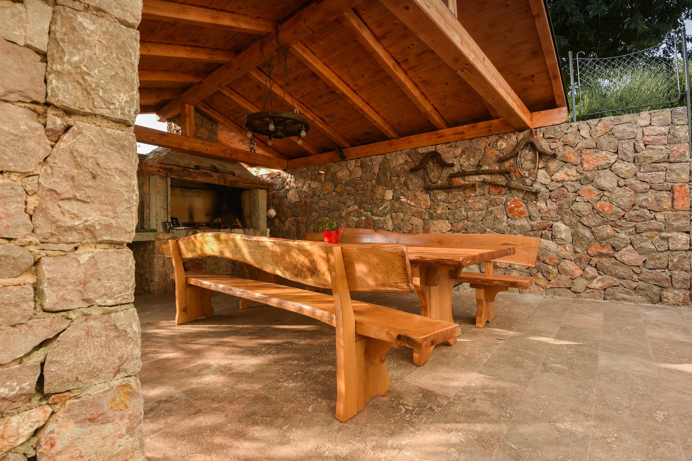 Two bedroom house with terrace Punat, Krk  K