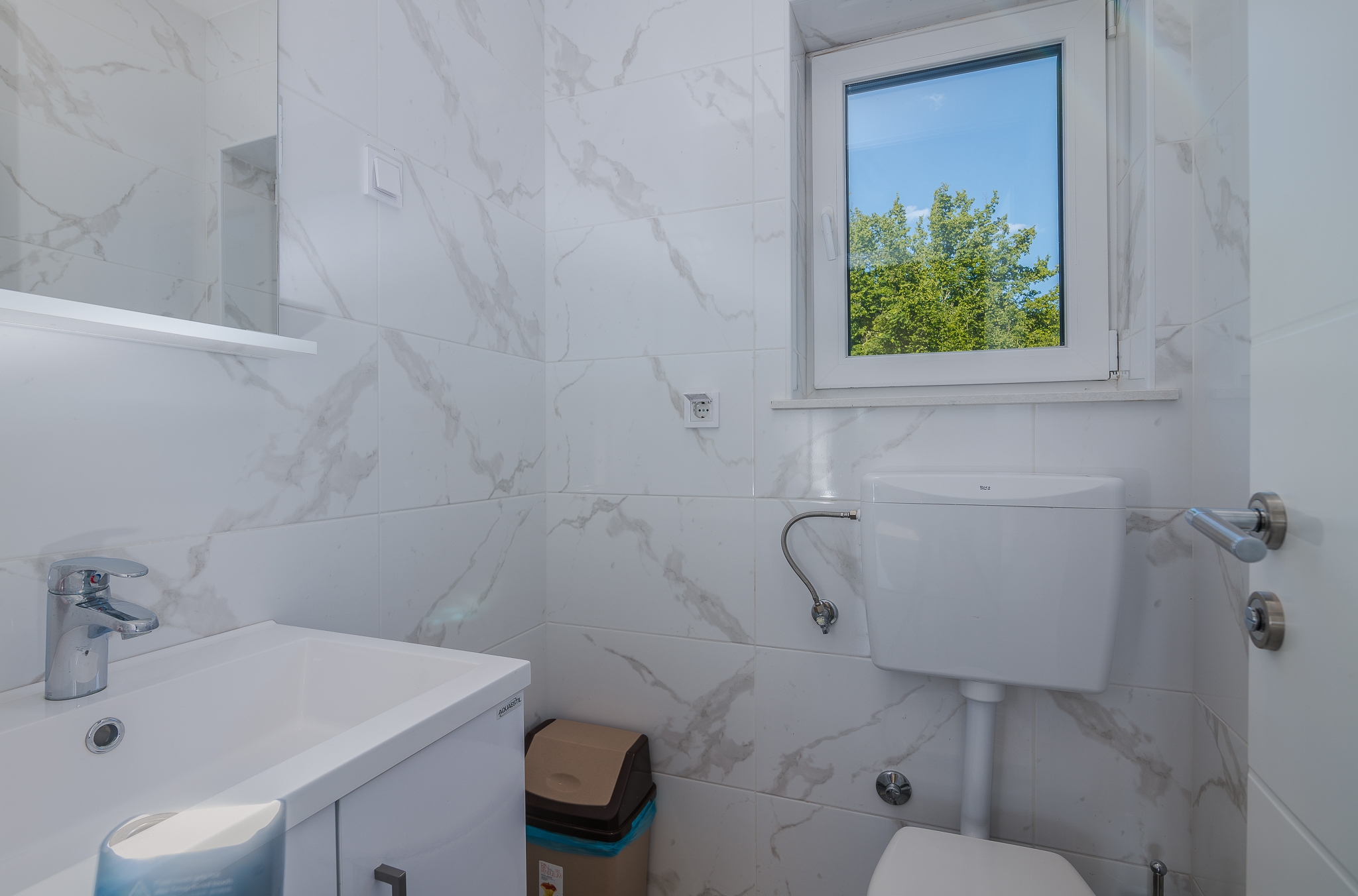 Three bedroom apartment with terrace Malinska, Krk  A-a