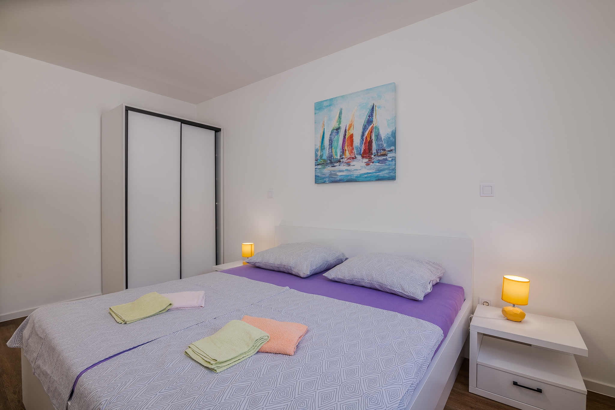 Three bedroom apartment with terrace Malinska, Krk  A-a