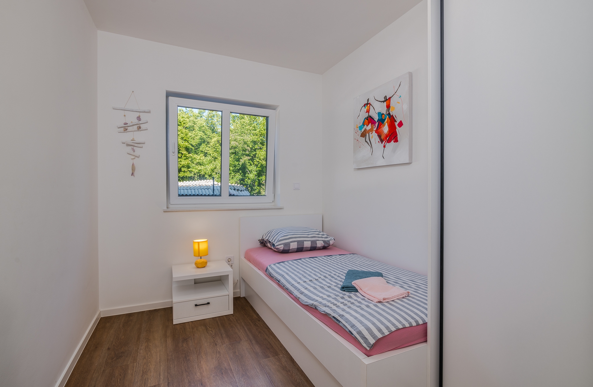 Three bedroom apartment with terrace Malinska, Krk  A-a