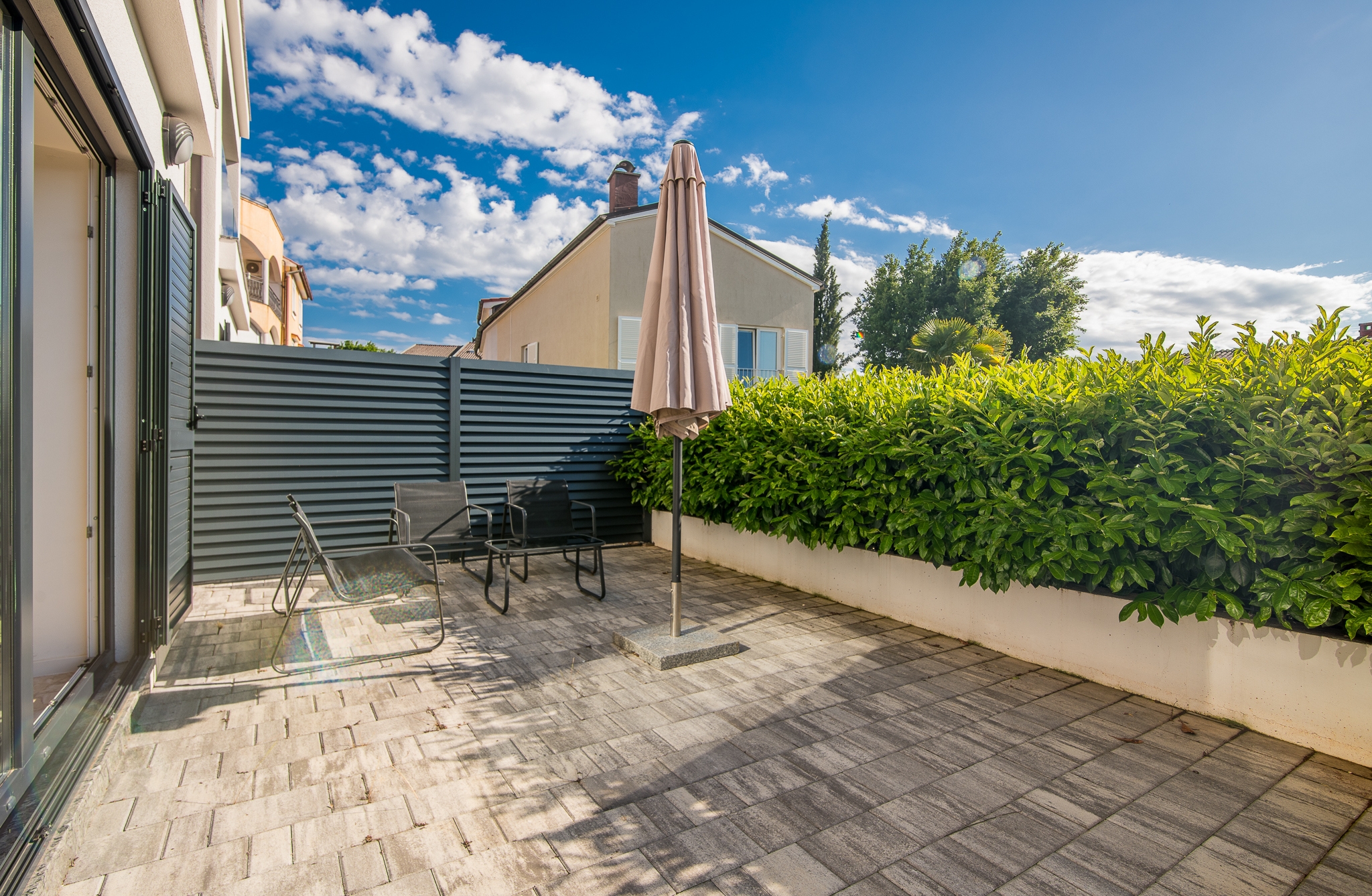 Three bedroom apartment with terrace Malinska, Krk  A-a