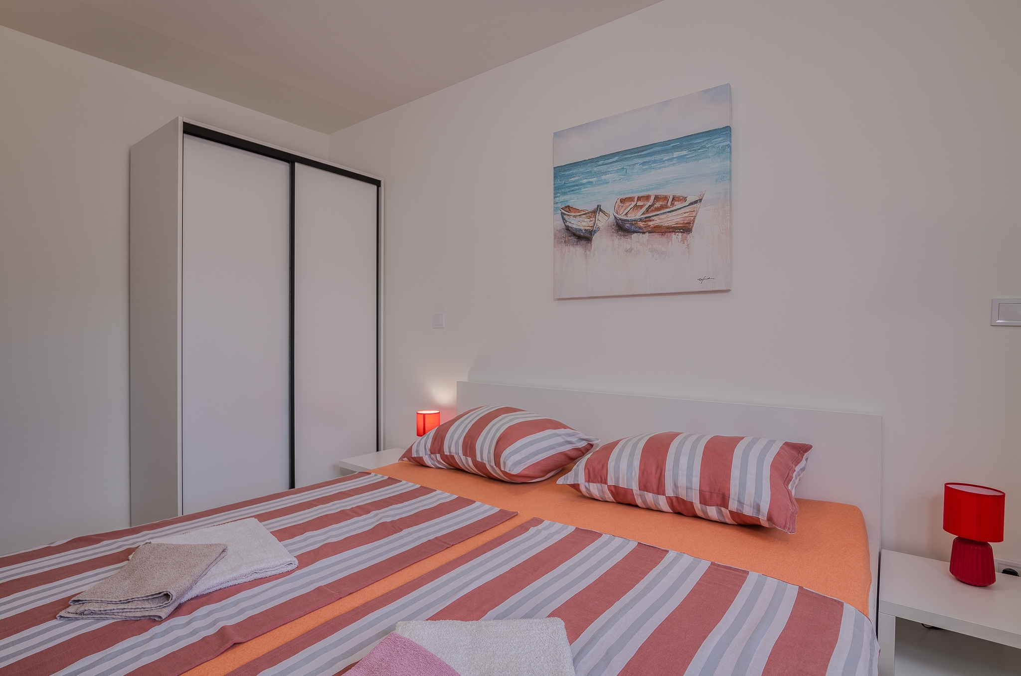 Three bedroom apartment with terrace Malinska, Krk  A-b