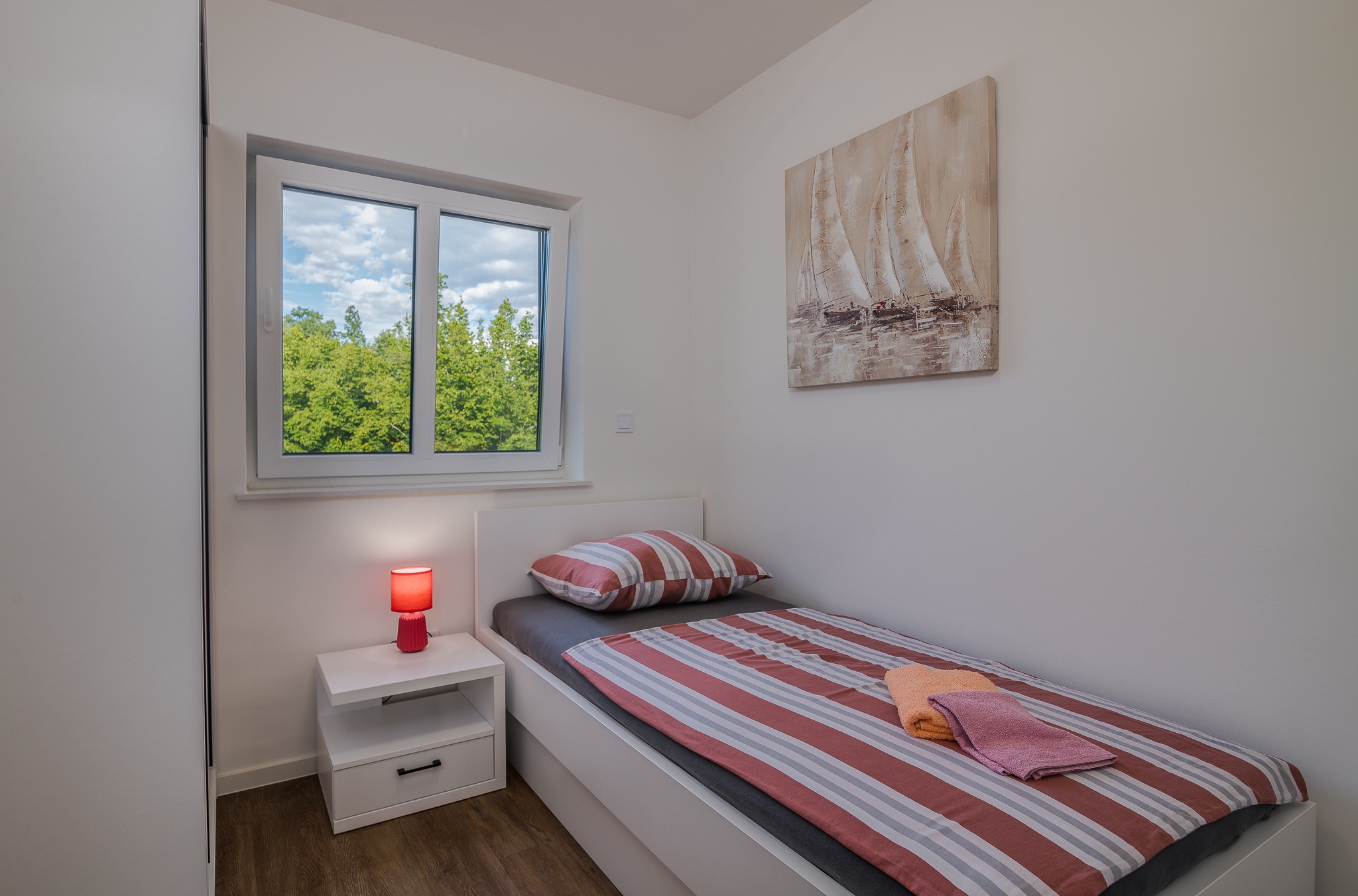 Three bedroom apartment with terrace Malinska, Krk  A-b