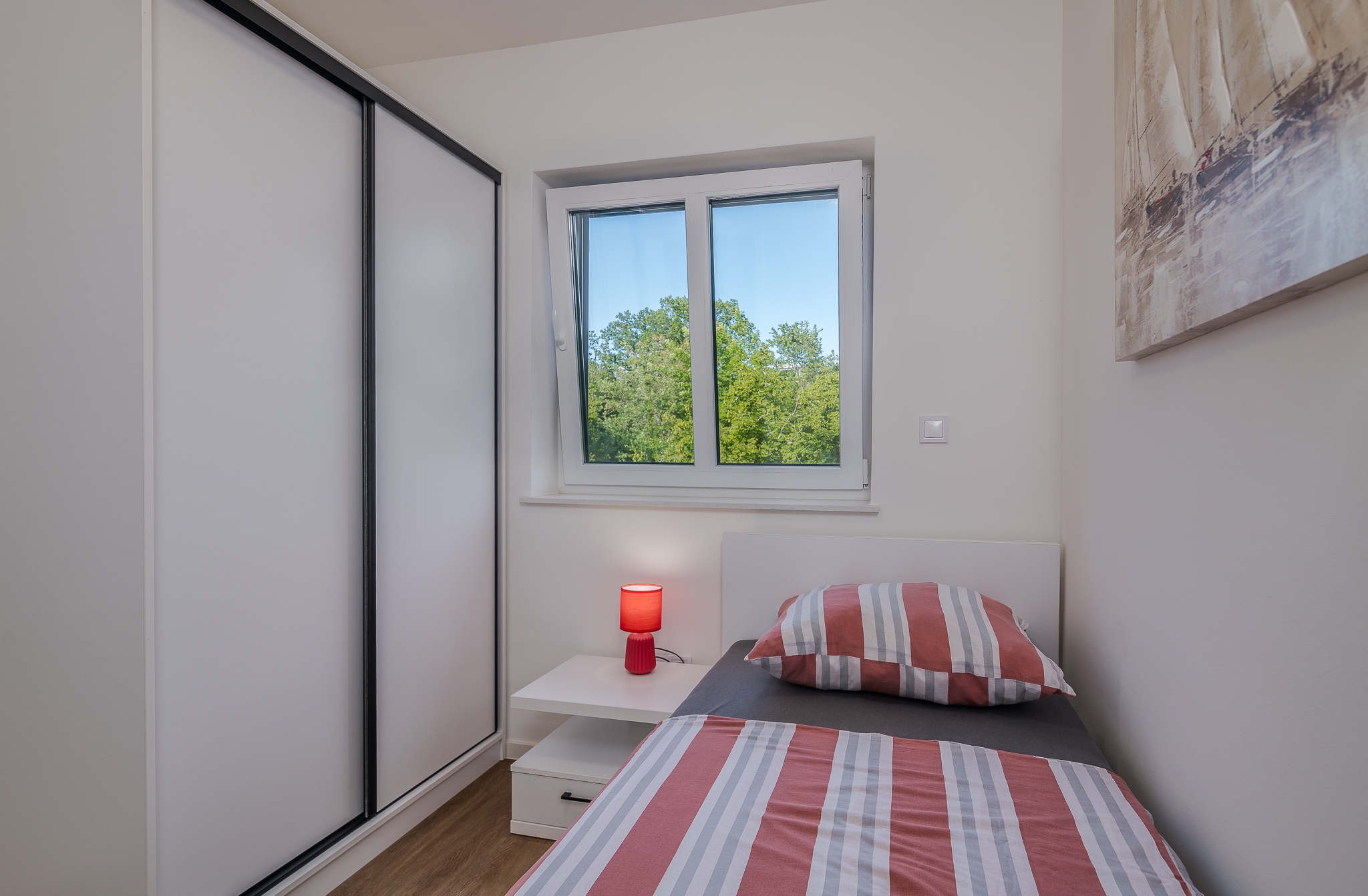 Three bedroom apartment with terrace Malinska, Krk  A-b
