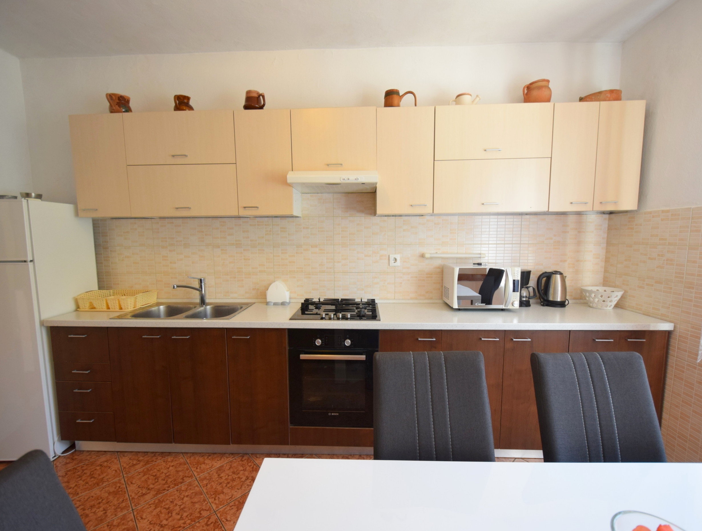 Three bedroom apartment with terrace Omišalj, Krk  A-a
