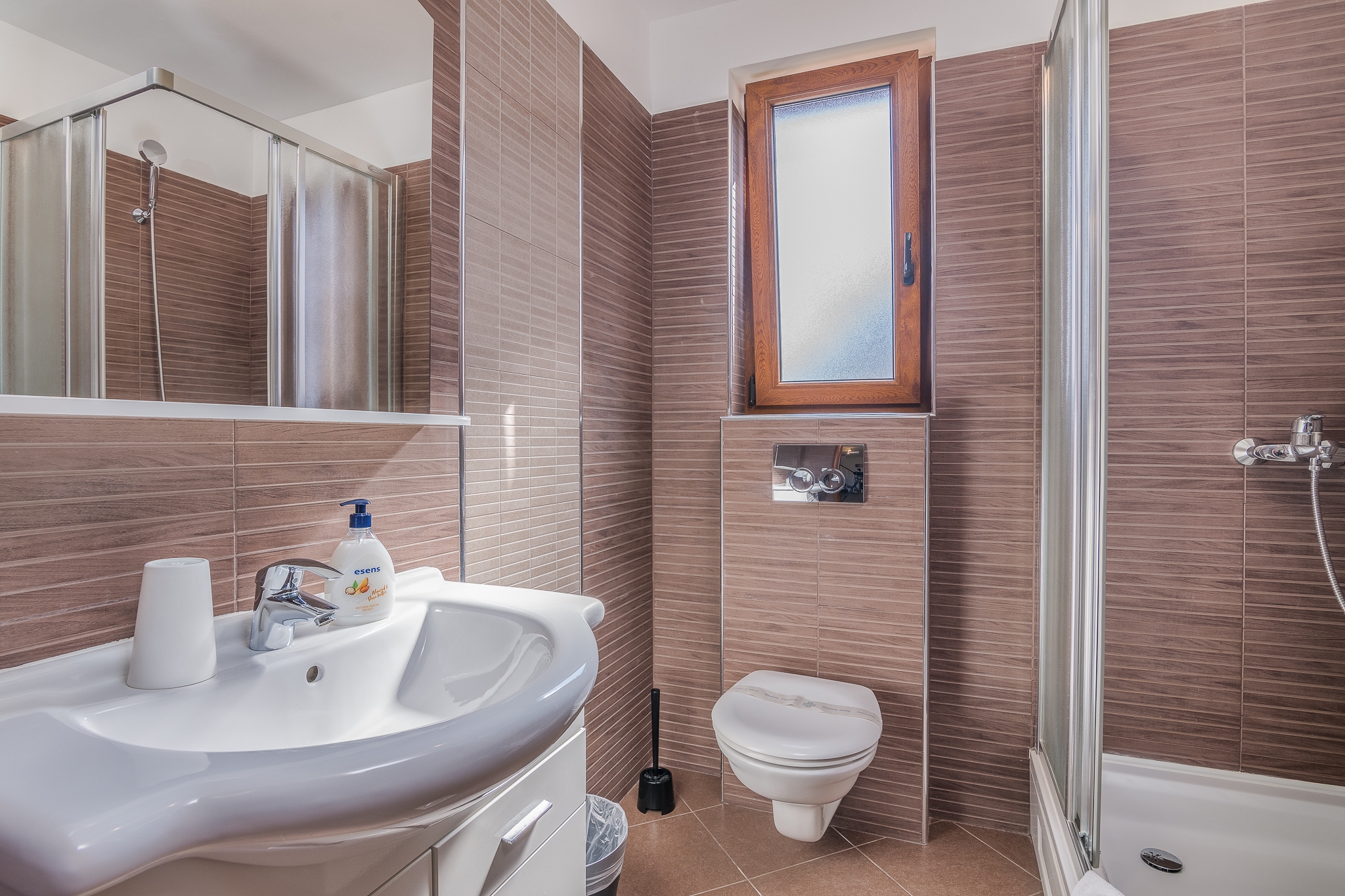 Three bedroom apartment with terrace and sea view Njivice, Krk  A-a