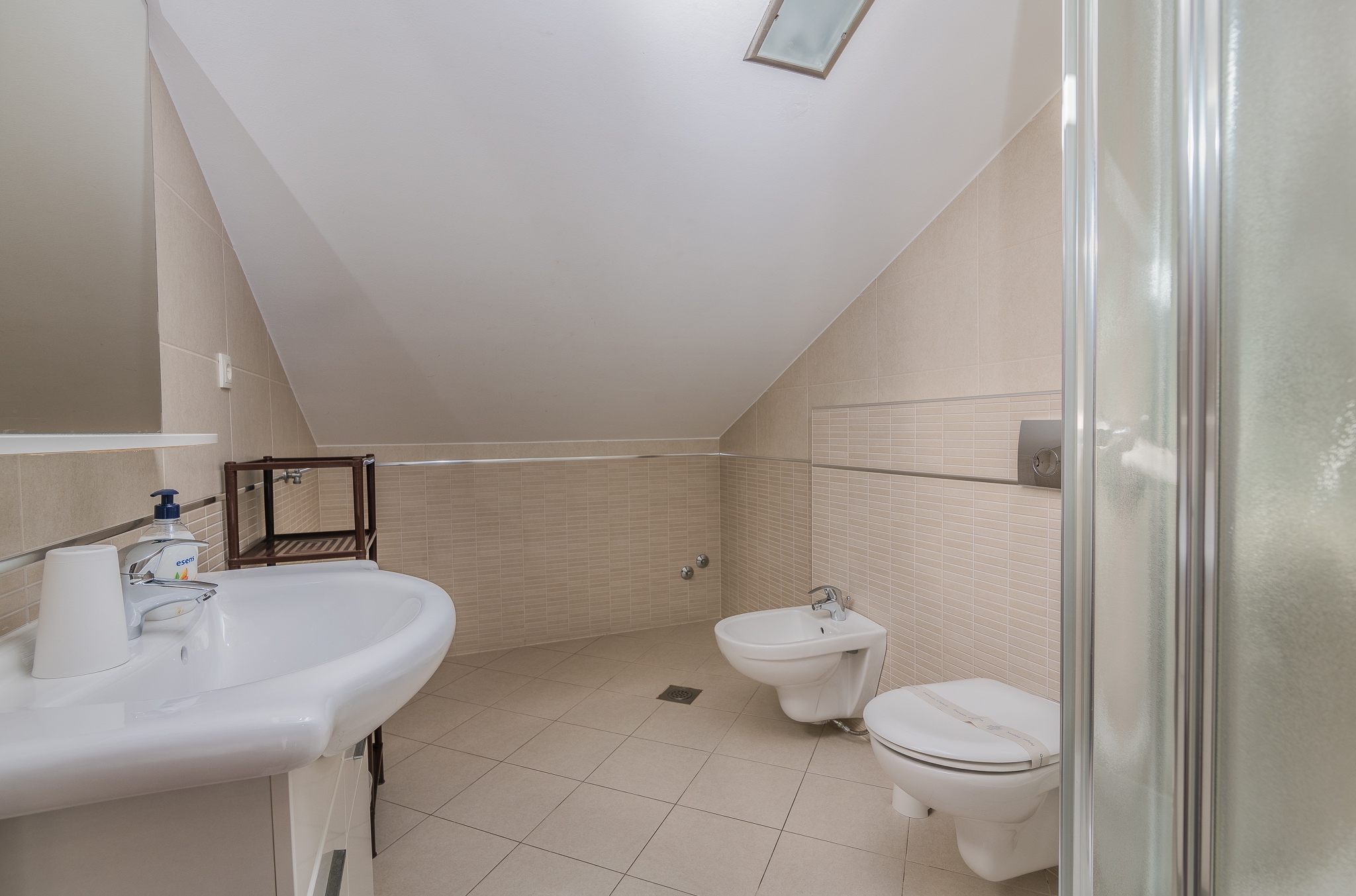 Three bedroom apartment with terrace and sea view Njivice, Krk  A-b