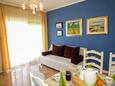 Living room Mastrinka, Living room in the apartment, air condition available and WiFi.