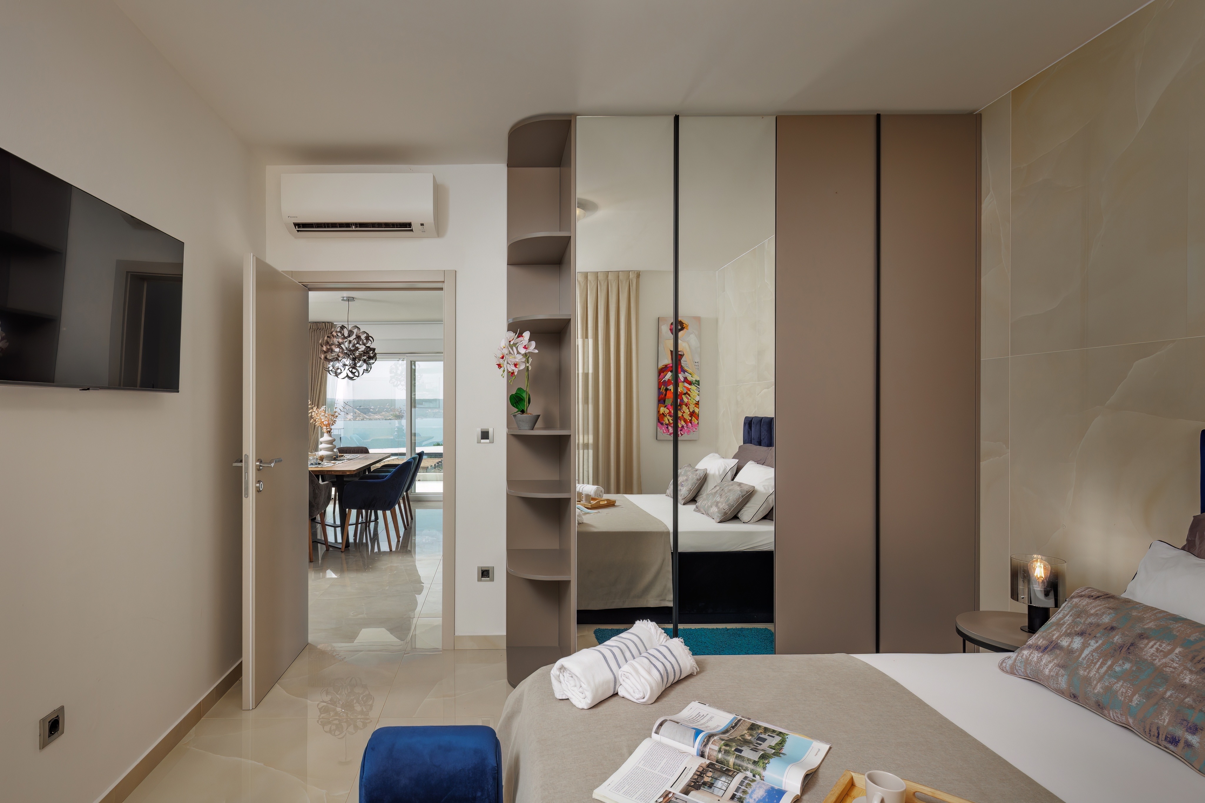 Four bedroom house with terrace and sea view Maslenica, Novigrad  K