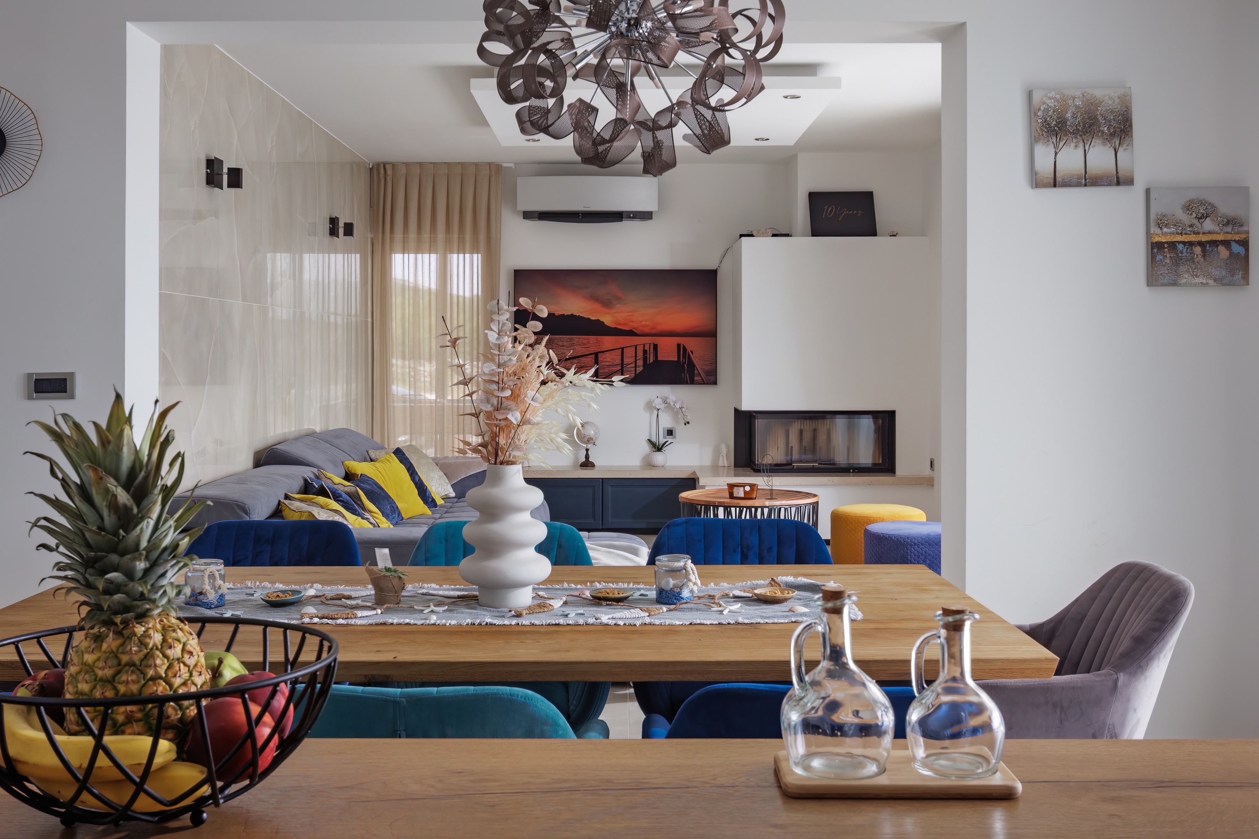 Four bedroom house with terrace and sea view Maslenica, Novigrad  K