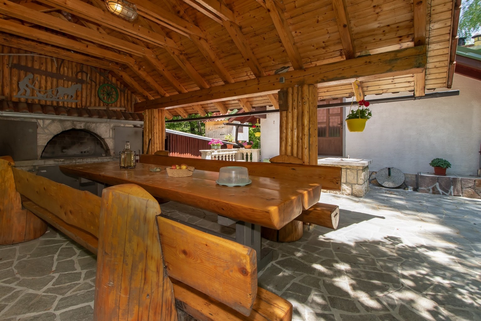 Two bedroom house with terrace Breze, Novi Vinodolski  K
