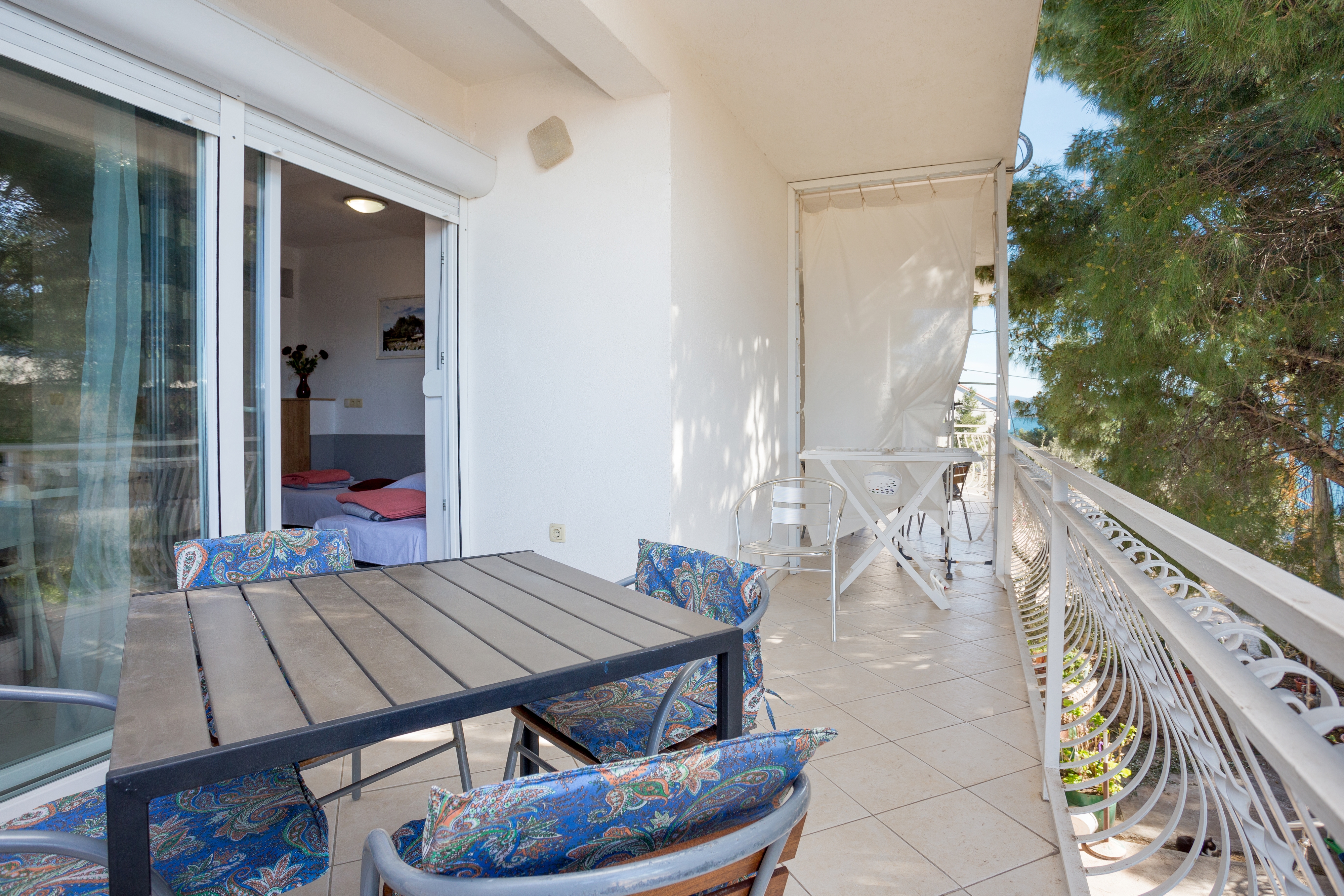 One bedroom apartment with terrace and sea view Balića Rat, Omiš  A-a