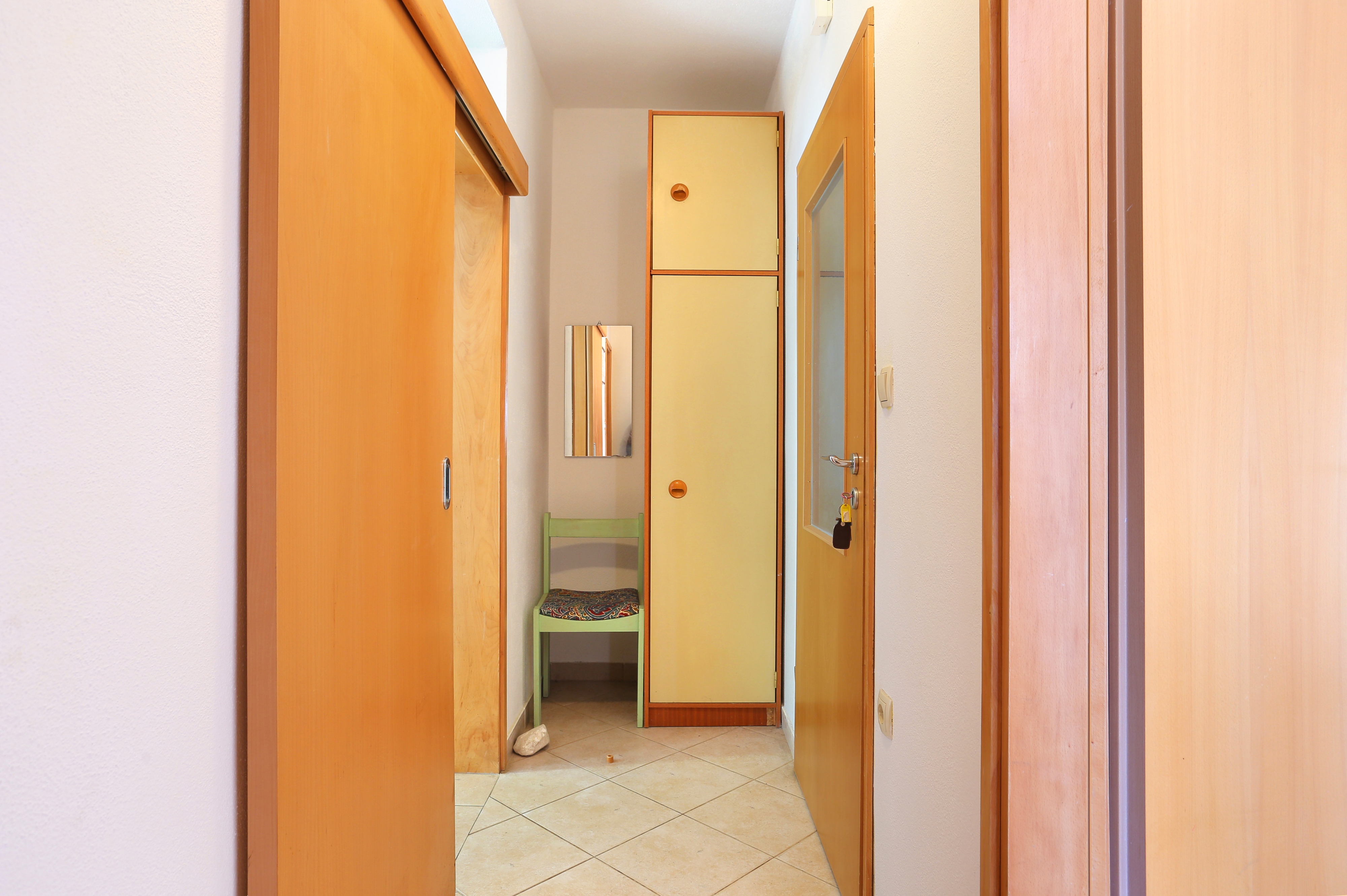 One bedroom apartment with terrace and sea view Balića Rat, Omiš  A-b