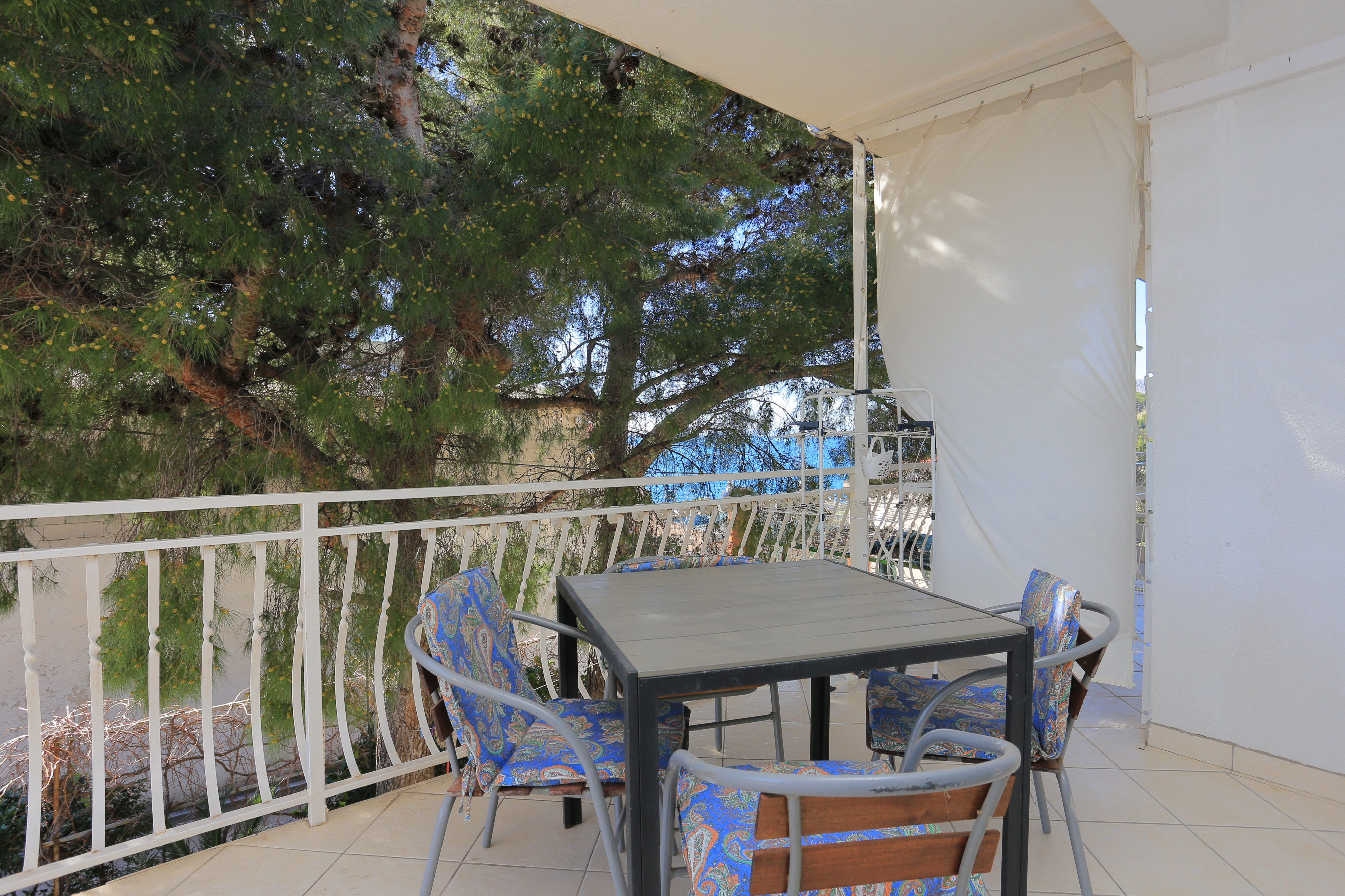 One bedroom apartment with terrace and sea view Balića Rat, Omiš (A-20494-b)