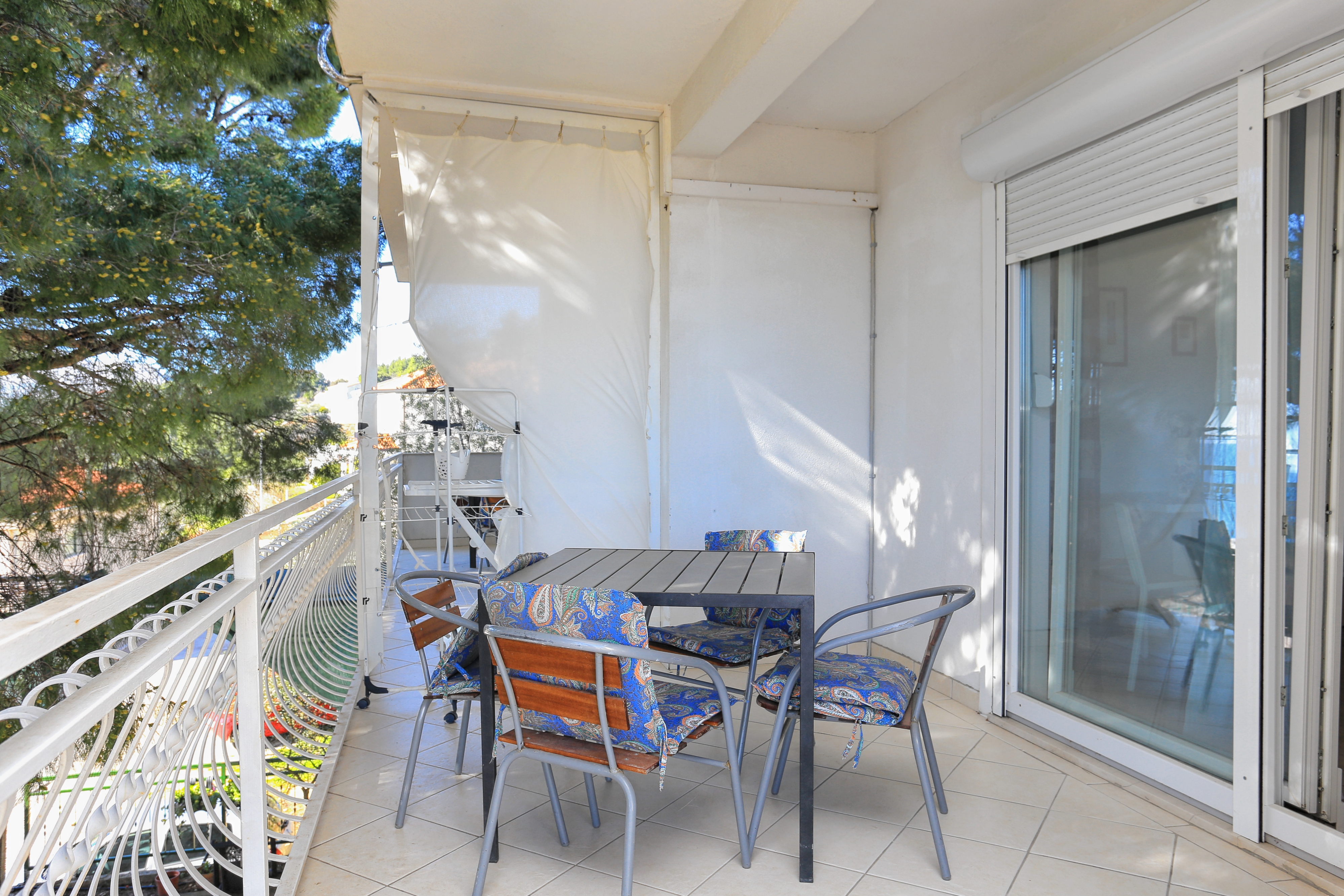 One bedroom apartment with terrace and sea view Balića Rat, Omiš  A-b