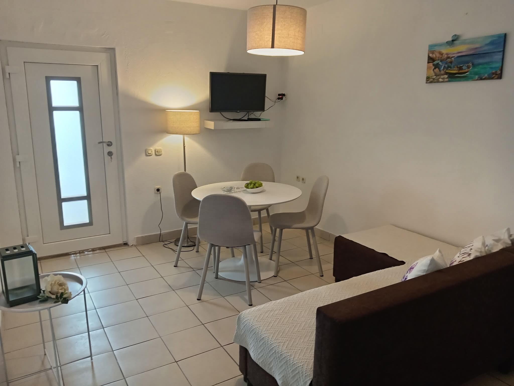 Two bedroom apartment with terrace and sea view Rogoznica (A-20497-a)