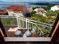 Njivice, Balcony - view in the studio-apartment, WiFi.